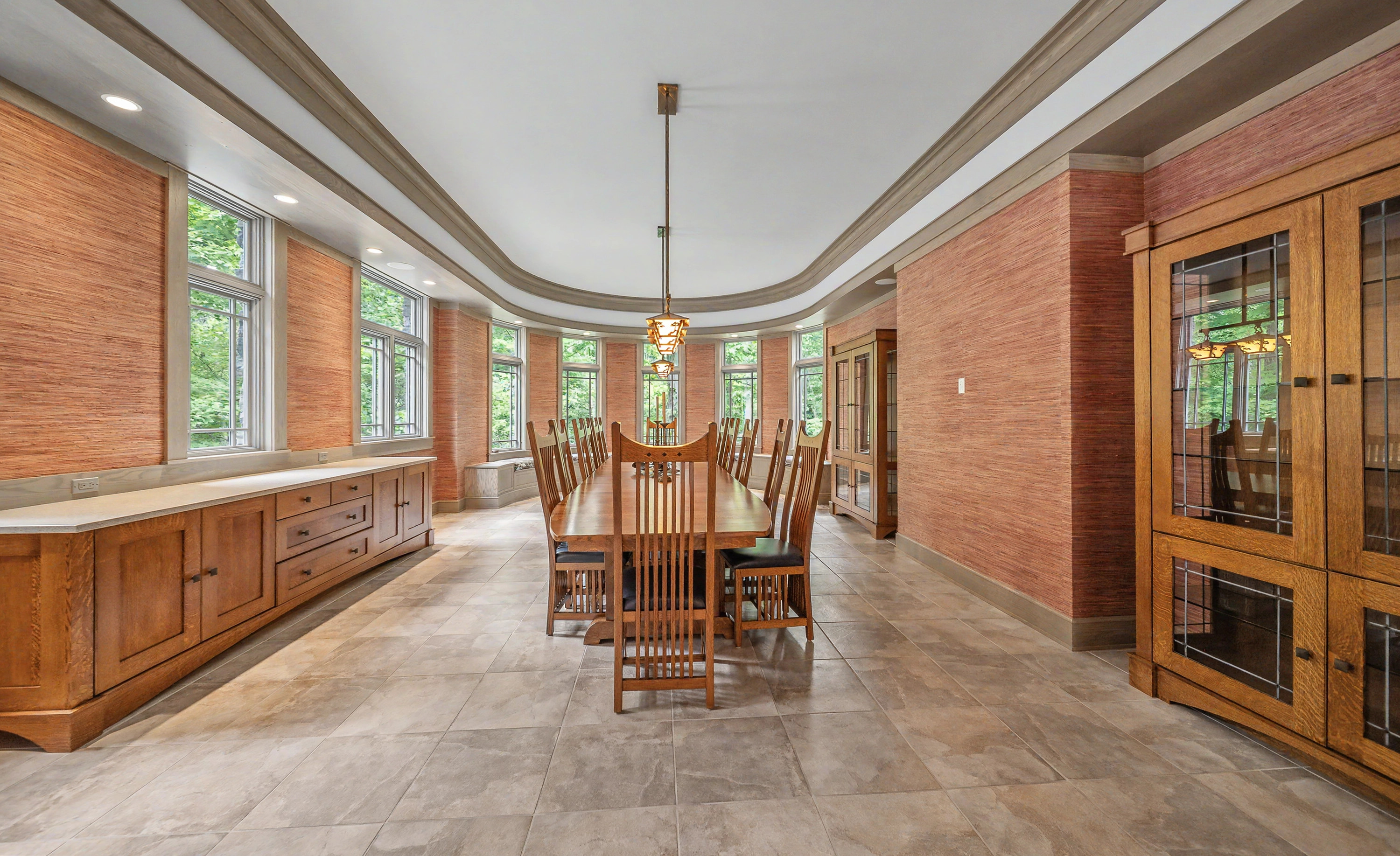  Stunning Prairie-Inspired Estate on 16 Acres of Scenic Woodlands - 物件實景