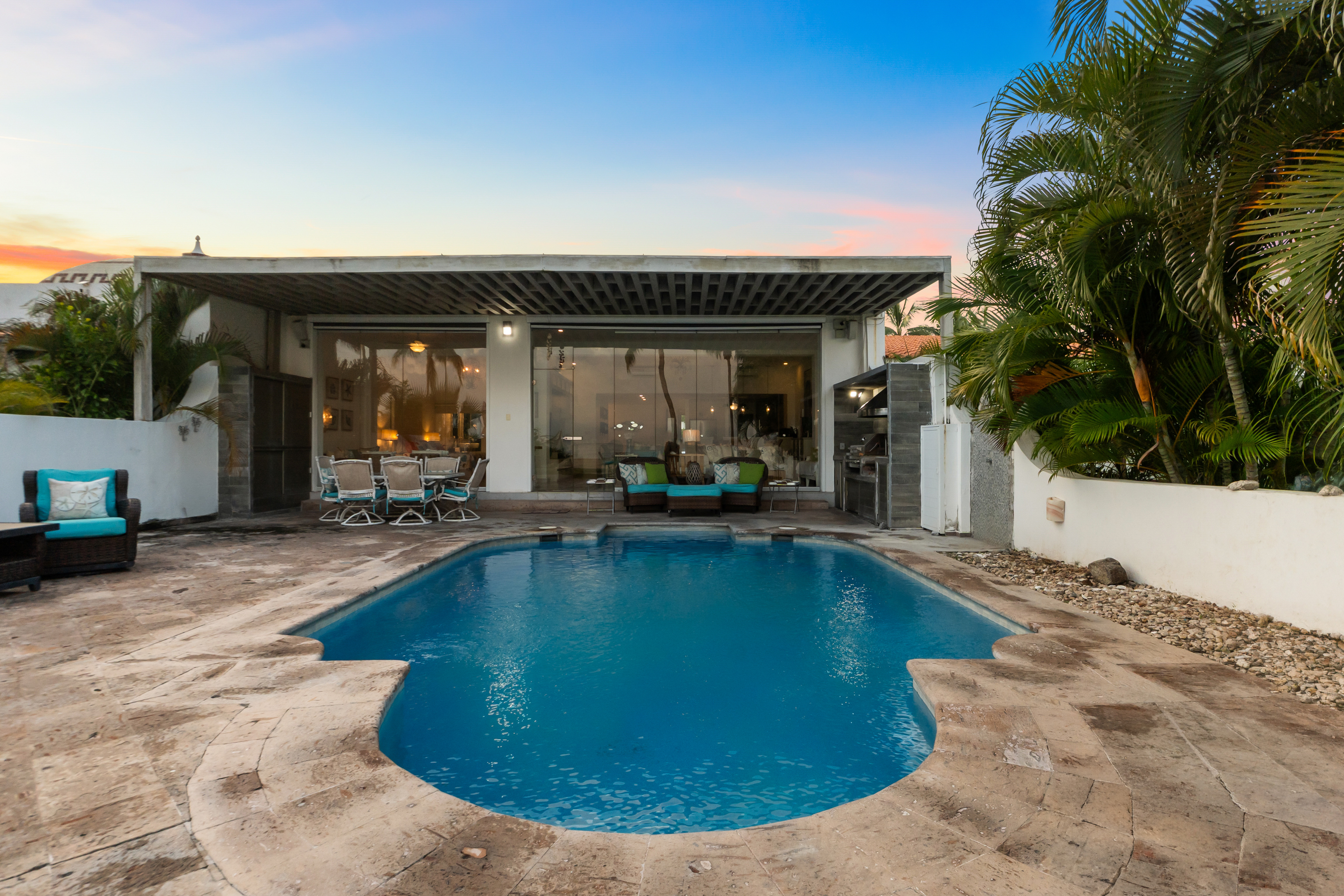  Casa La Puntilla  Oceanfront Residence in La Cruz de Huanacaxtle - 物件實景