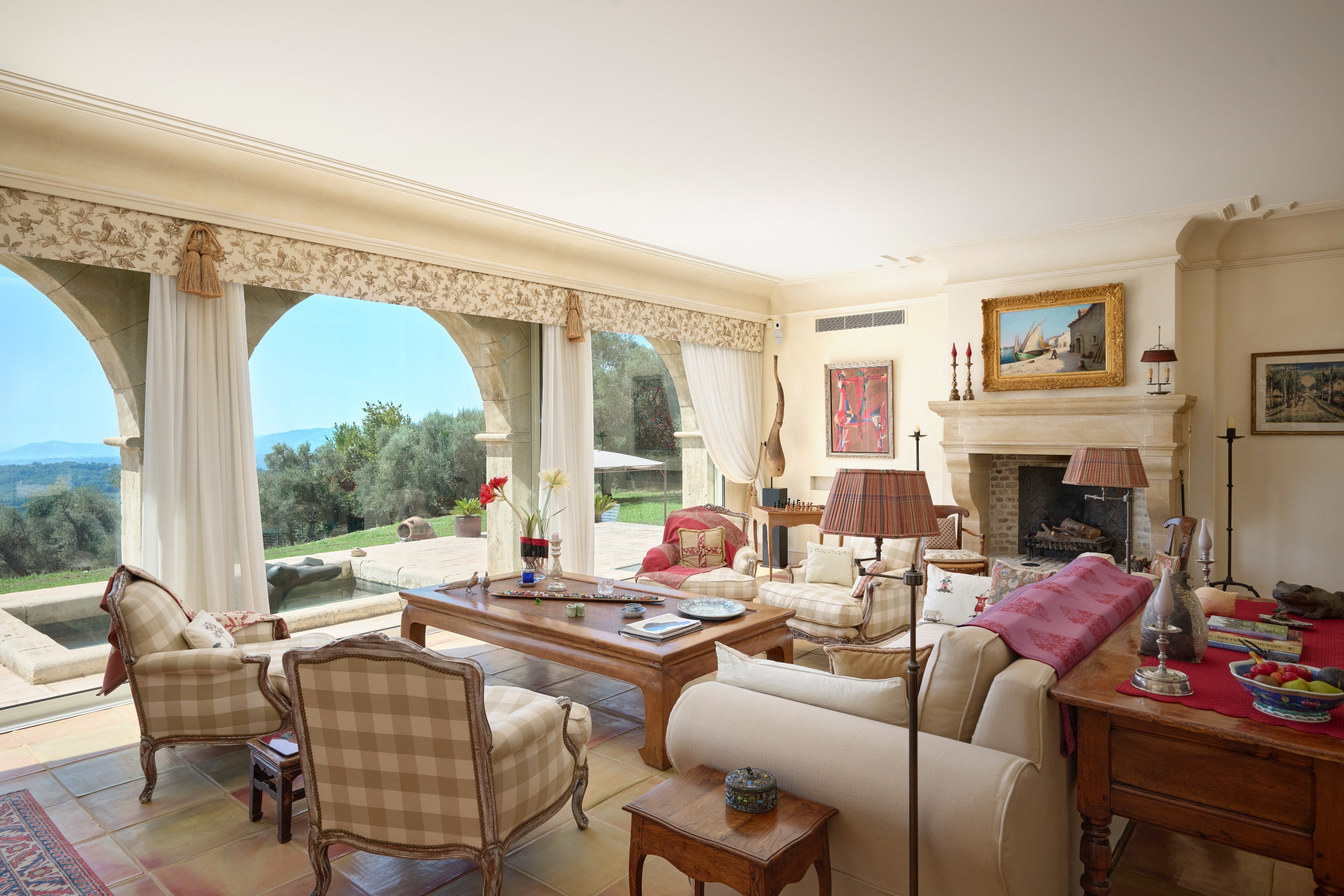  Luxury estate in Châteauneuf-Grasse with panoramic sea views, 625 sqm residence - 物件實景