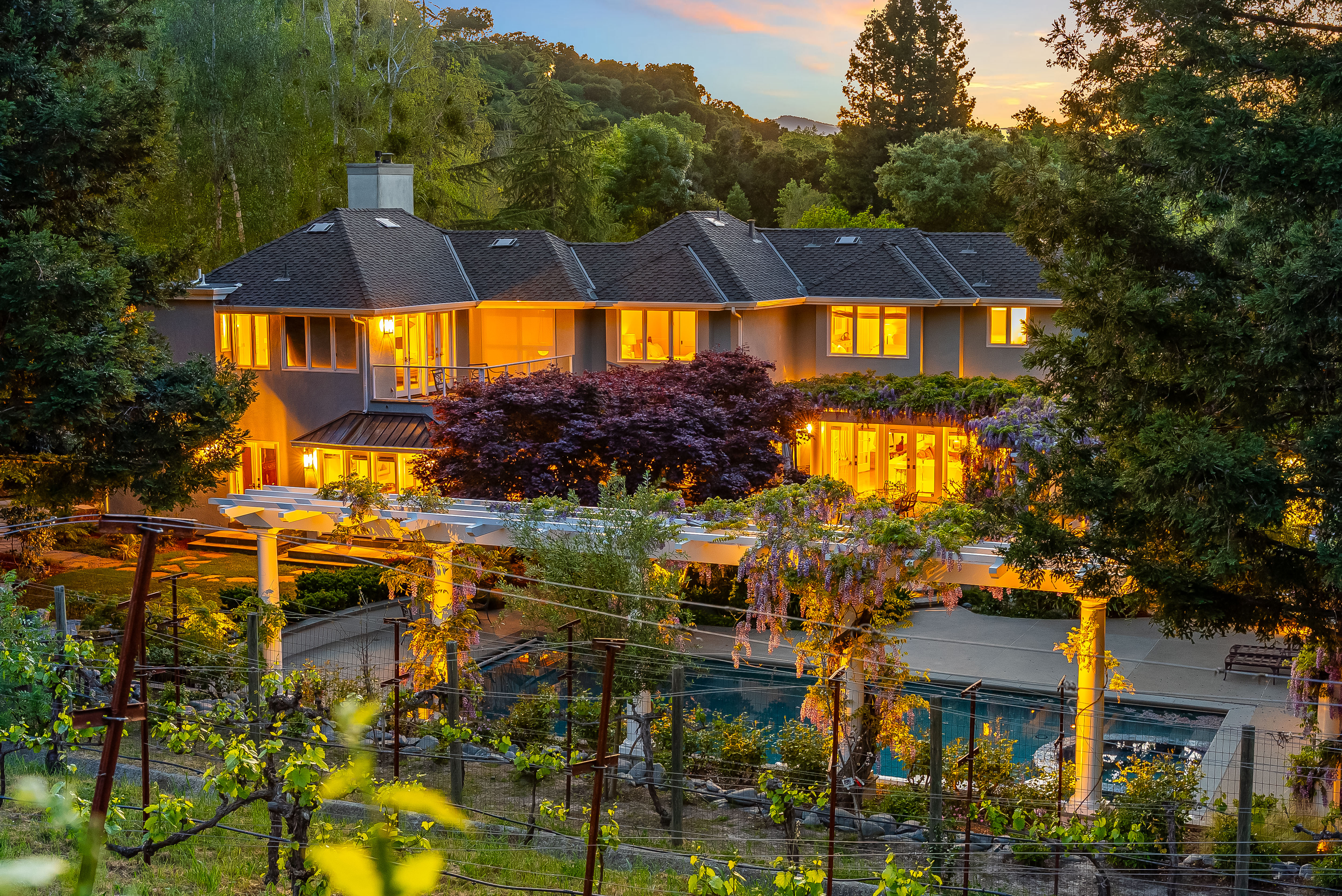  Elegant Vineyard Estate with Resort-Like Grounds - 物件實景