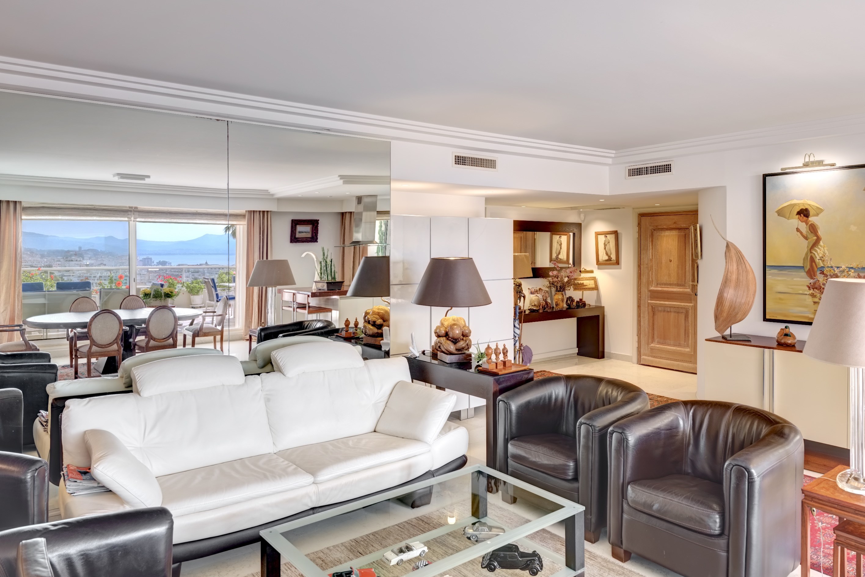  Cannes Californie, 135 sqm three bedroom apartment with 45 sqm terrace and sea … - 物件實景