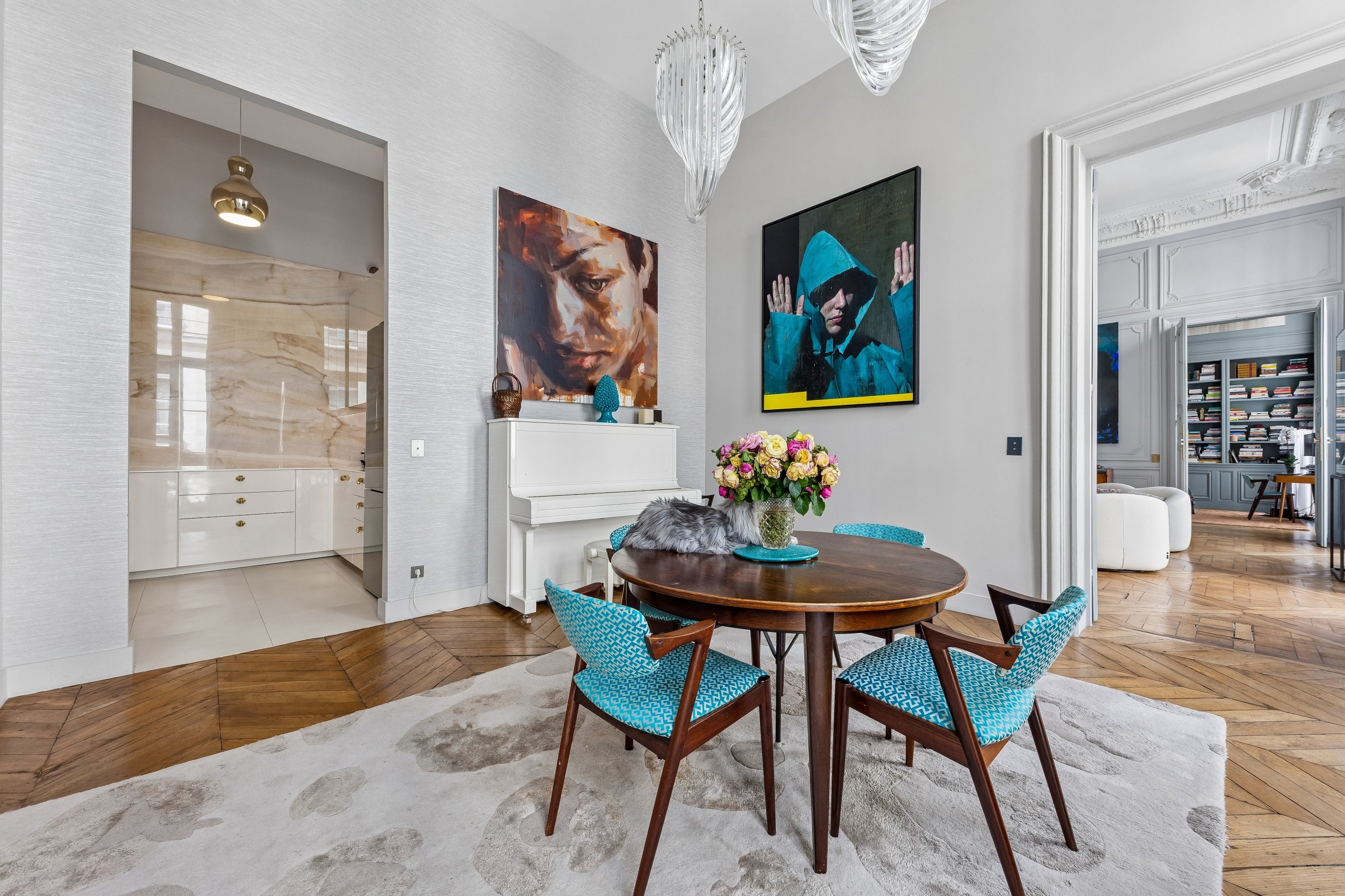  Paris 1st – Place Vendôme. Elegant Reception Apartment in a Historic Private Ma… - 物件實景