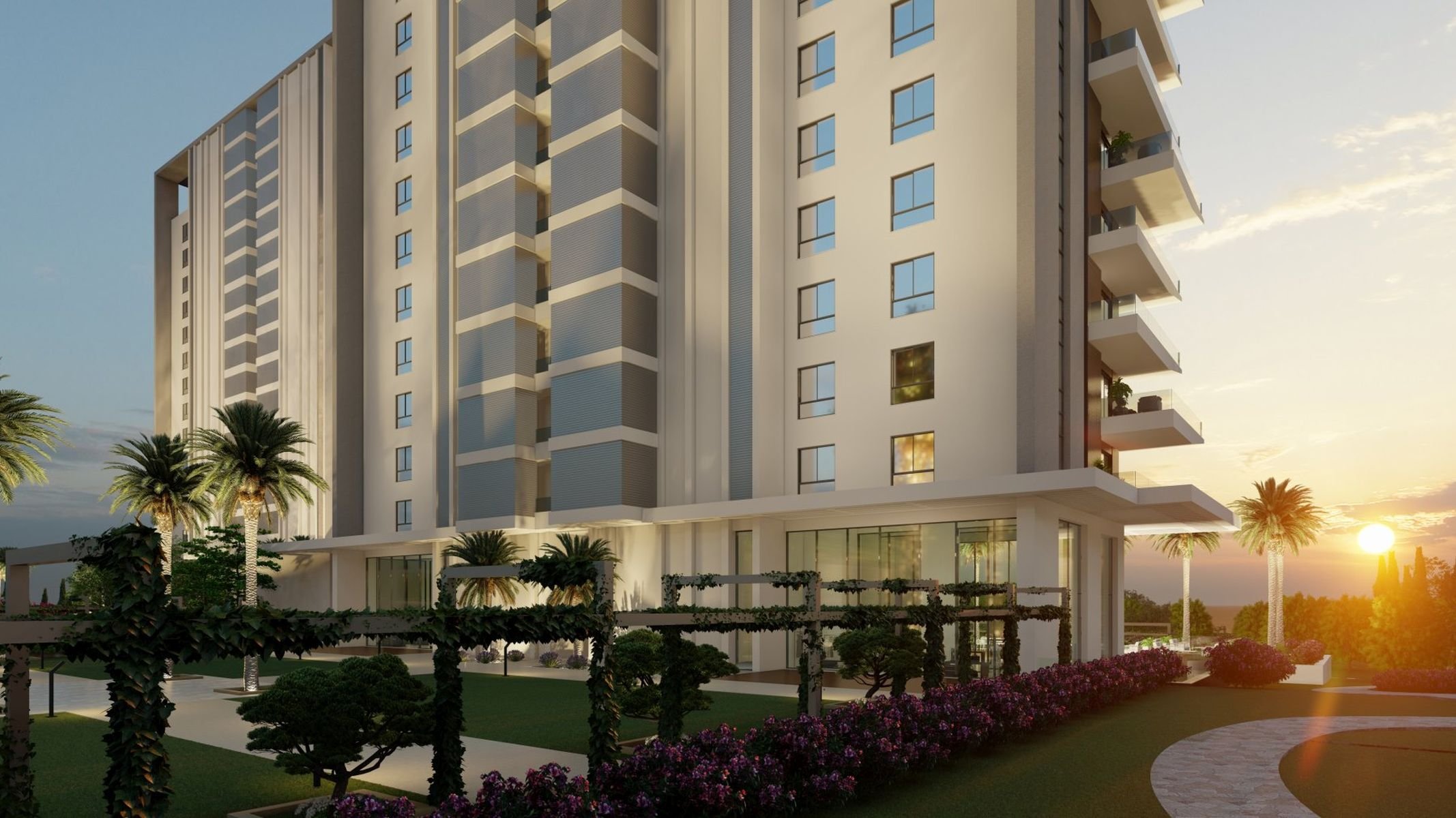  4 Bedroom Apartment with Sweeping Sea Views from the 12th Floor in Pafos - 物件實景