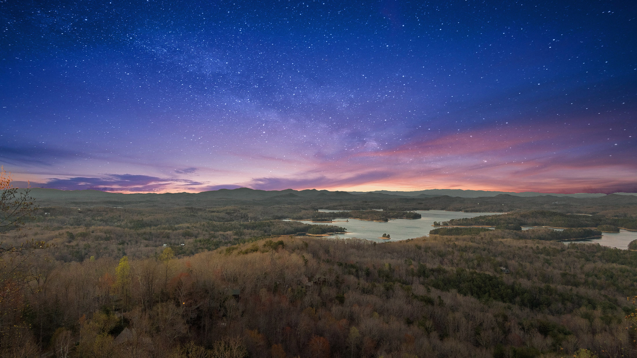  Contemporary Architectural Estate Overlooking Blue Ridge Lake - 物件實景