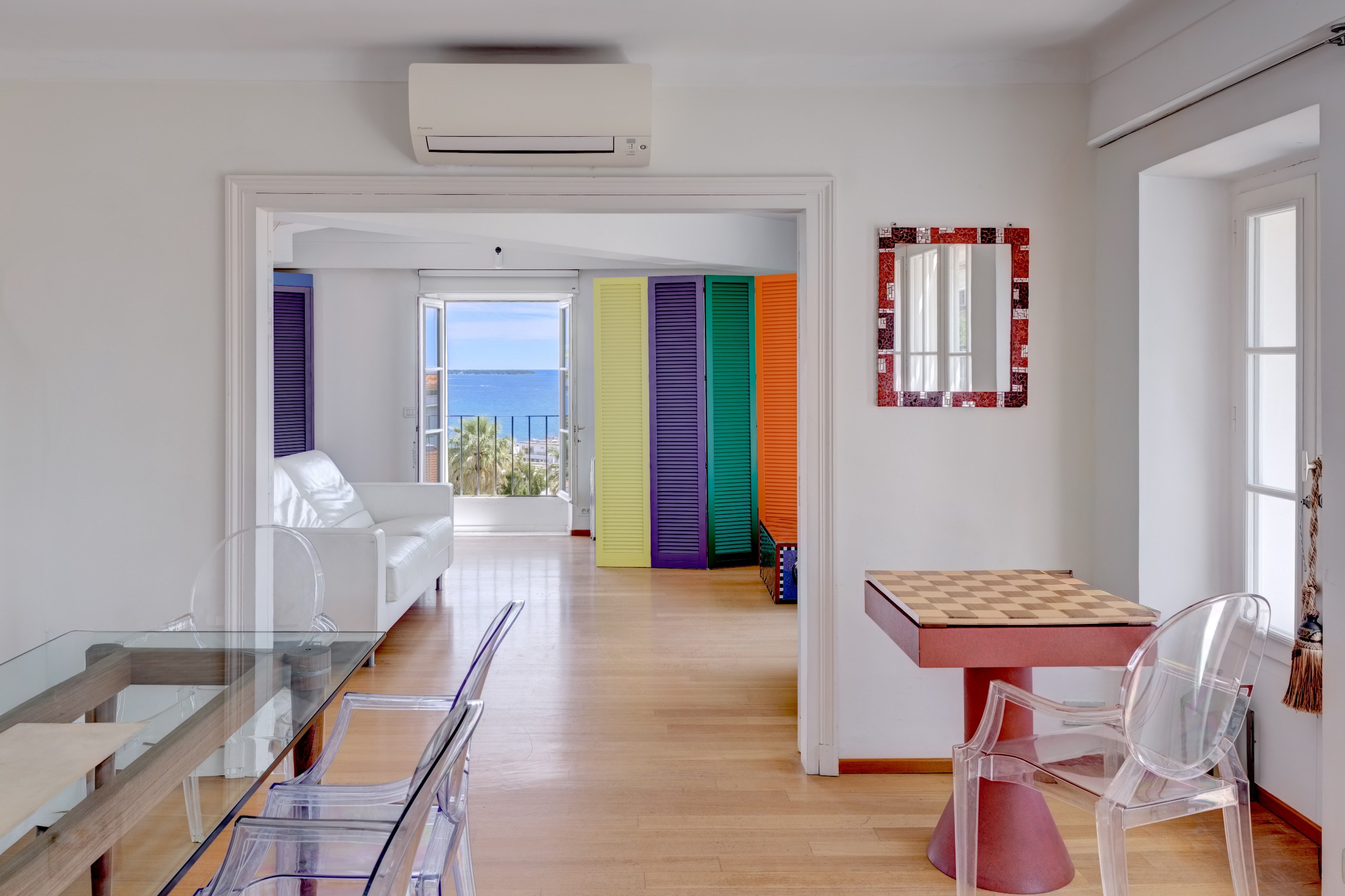  La Croix des Gardes: Penthouse with panoramic sea views and terraces in a histo… - 物件實景