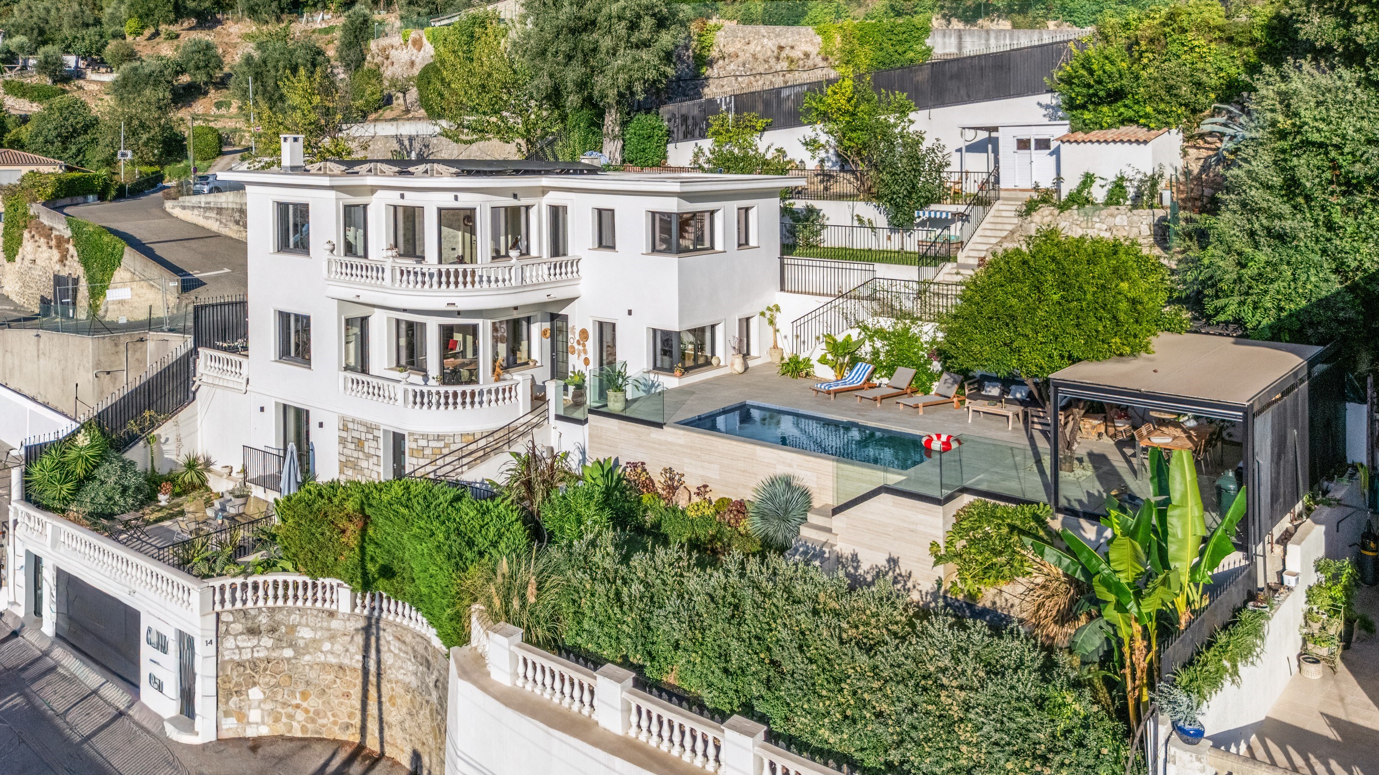  Exceptional Contemporary Villa with Panoramic Sea Views – Mont Boron, Victoria … - 物件實景