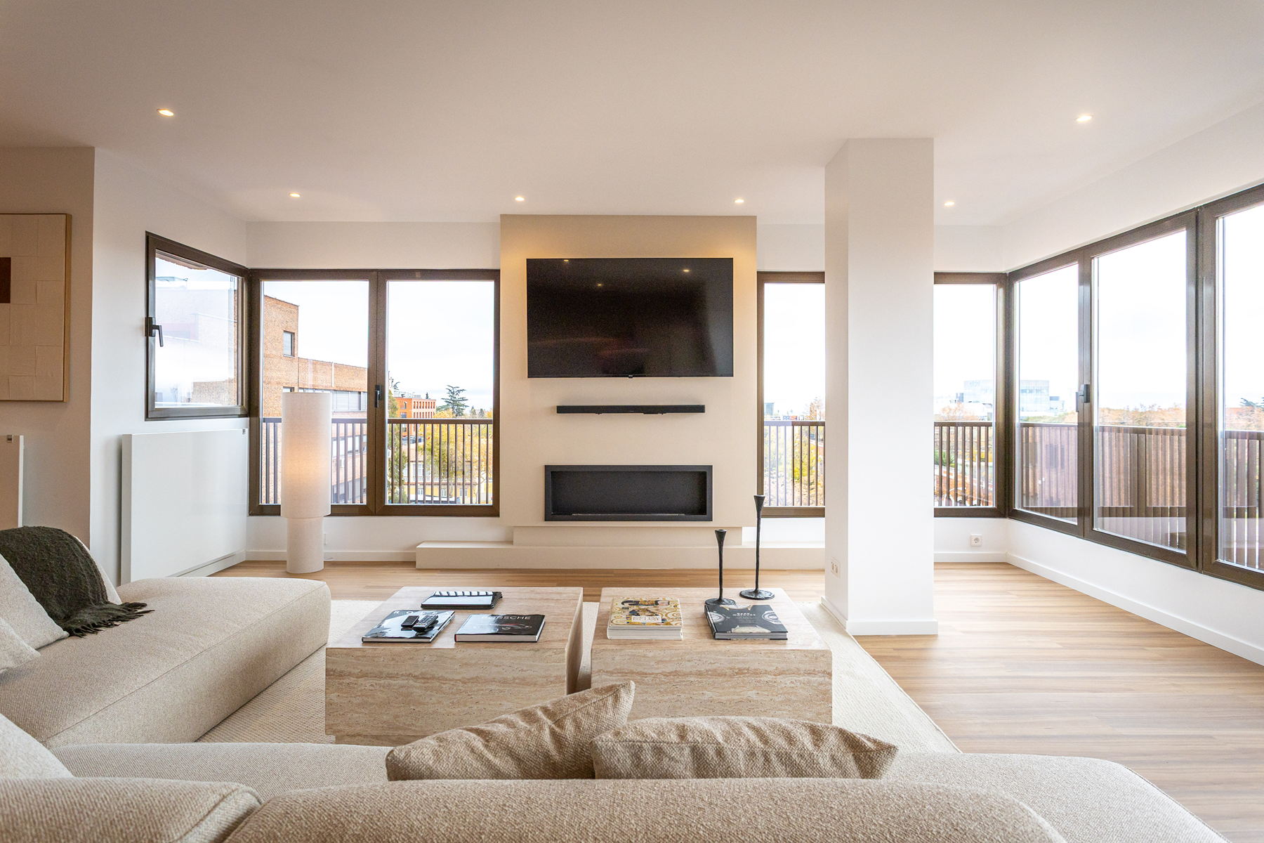  3-bedroom flat with panoramic views in Arturo Soria, Madrid - 物件實景