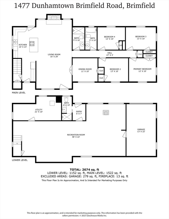 Brimfield, Massachusetts, 01010, United States, 4 Bedrooms Bedrooms, ,3 BathroomsBathrooms,Residential,For Sale,1928752