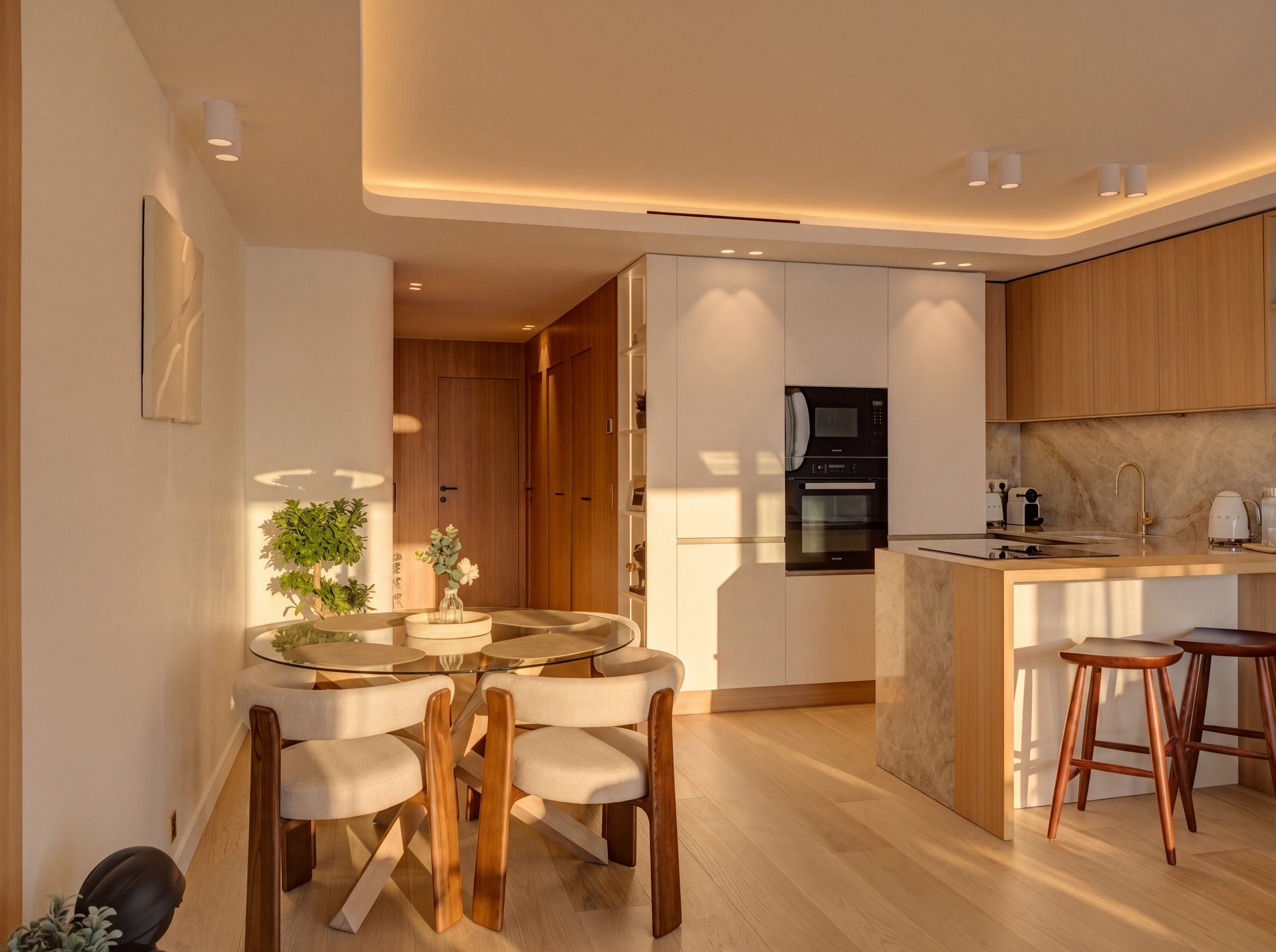  Cannes Palm Beach seafront apartment 2 bedroom terrace panoramic sea view beach… - 物件實景