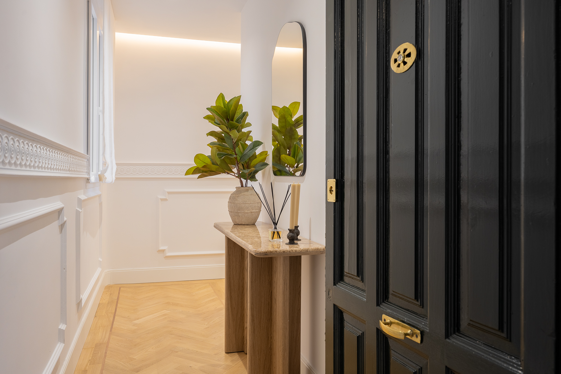  Quiet and bright flat in classic building in Recoletos, Madrid - 物件實景