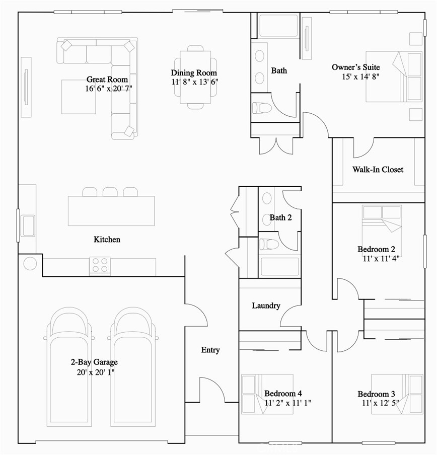 Hesperia, California, 92345, United States, 4 Bedrooms Bedrooms, ,2 BathroomsBathrooms,Residential,For Sale,1930444
