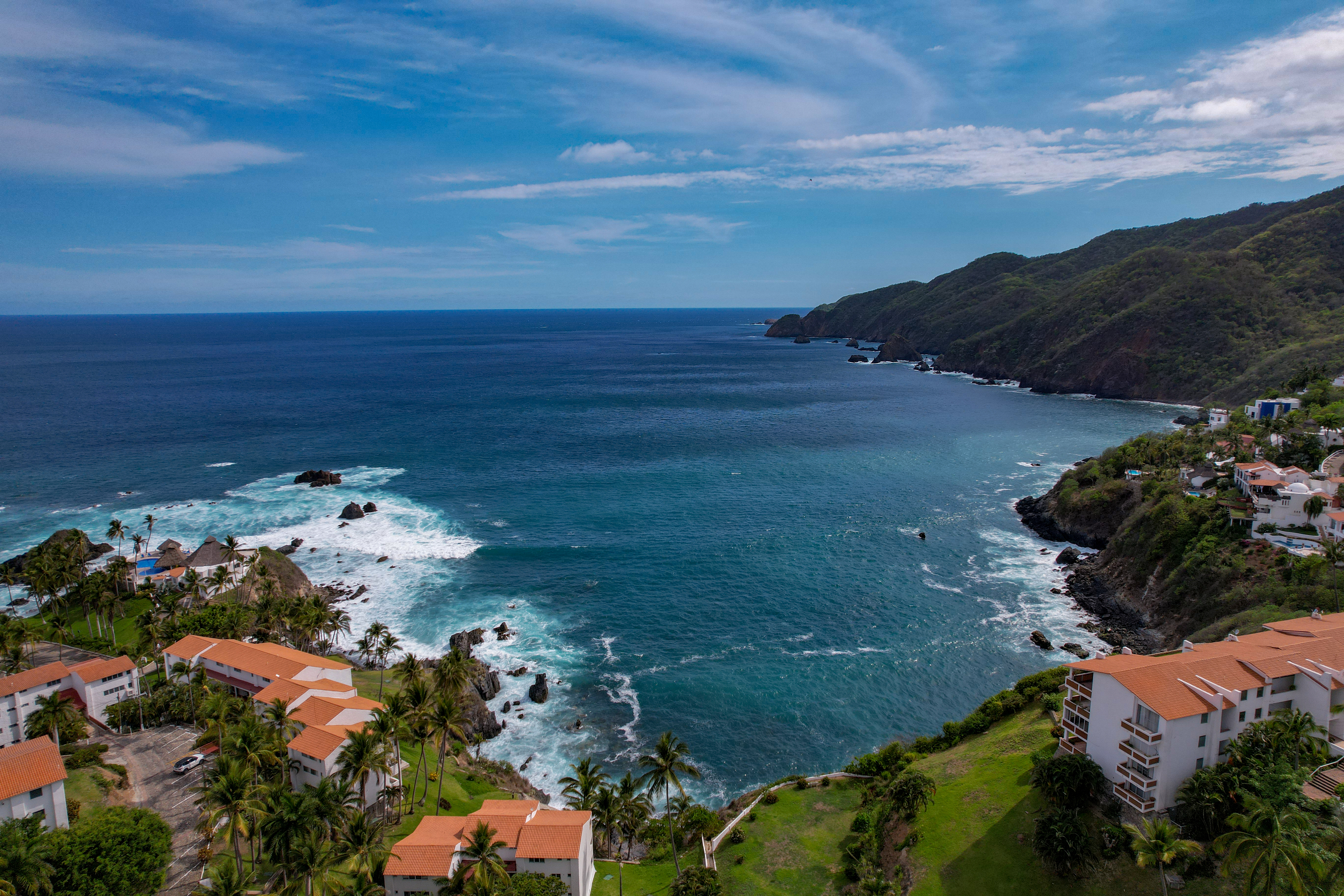  Departamento en venta en Vida del Mar, Manzanillo-planta baja y vista al jardín - 物件實景