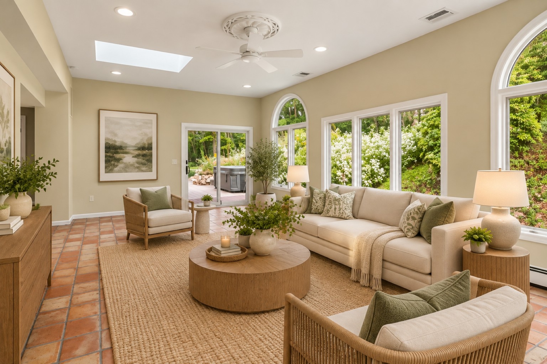  Updated Custom Colonial Home Brings Private Natural Setting Into Daily Life - 物件實景