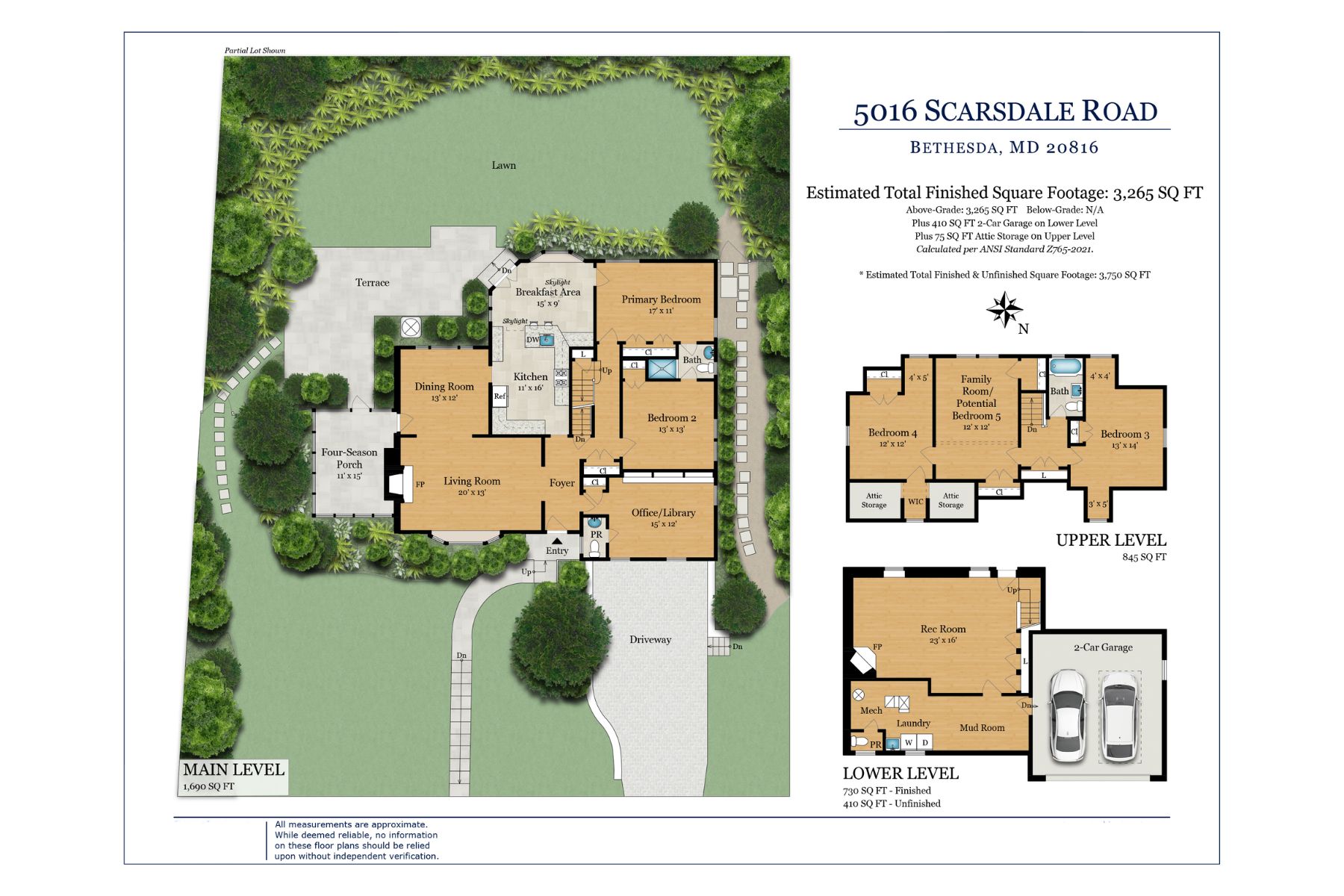  5016 Scarsdale Road, Bethesda, MD, 20816 - 物件實景