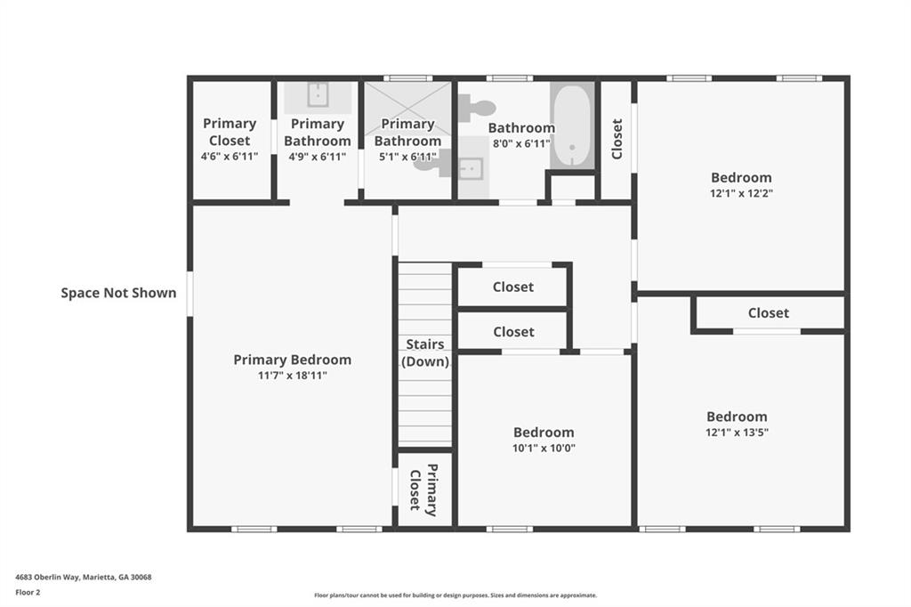 Marietta, Georgia, 30068, United States, 5 Bedrooms Bedrooms, ,4 BathroomsBathrooms,Residential,For Sale,2037798