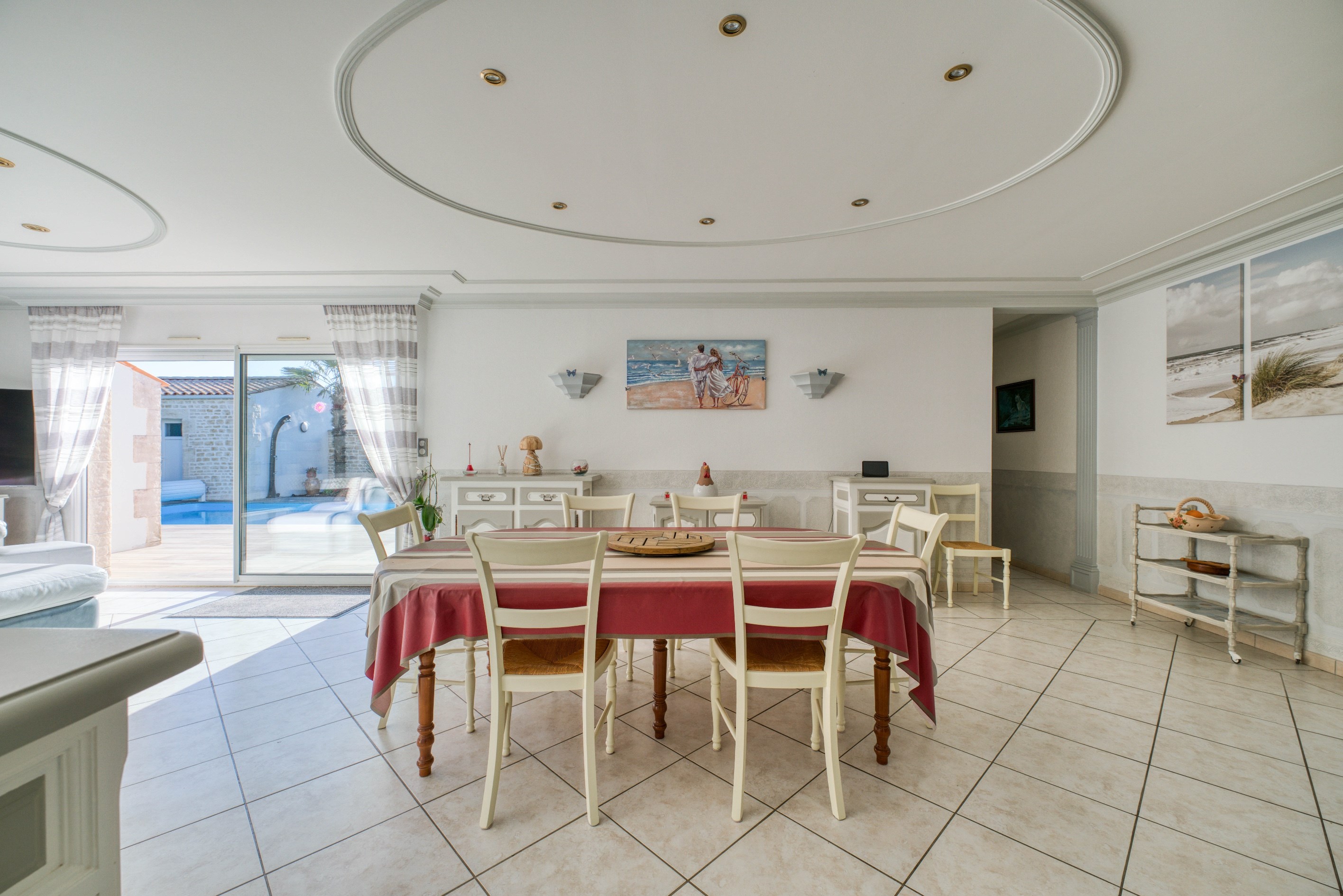 Villa with heated pool - 4 km from the Ocean - St-Pierre-d