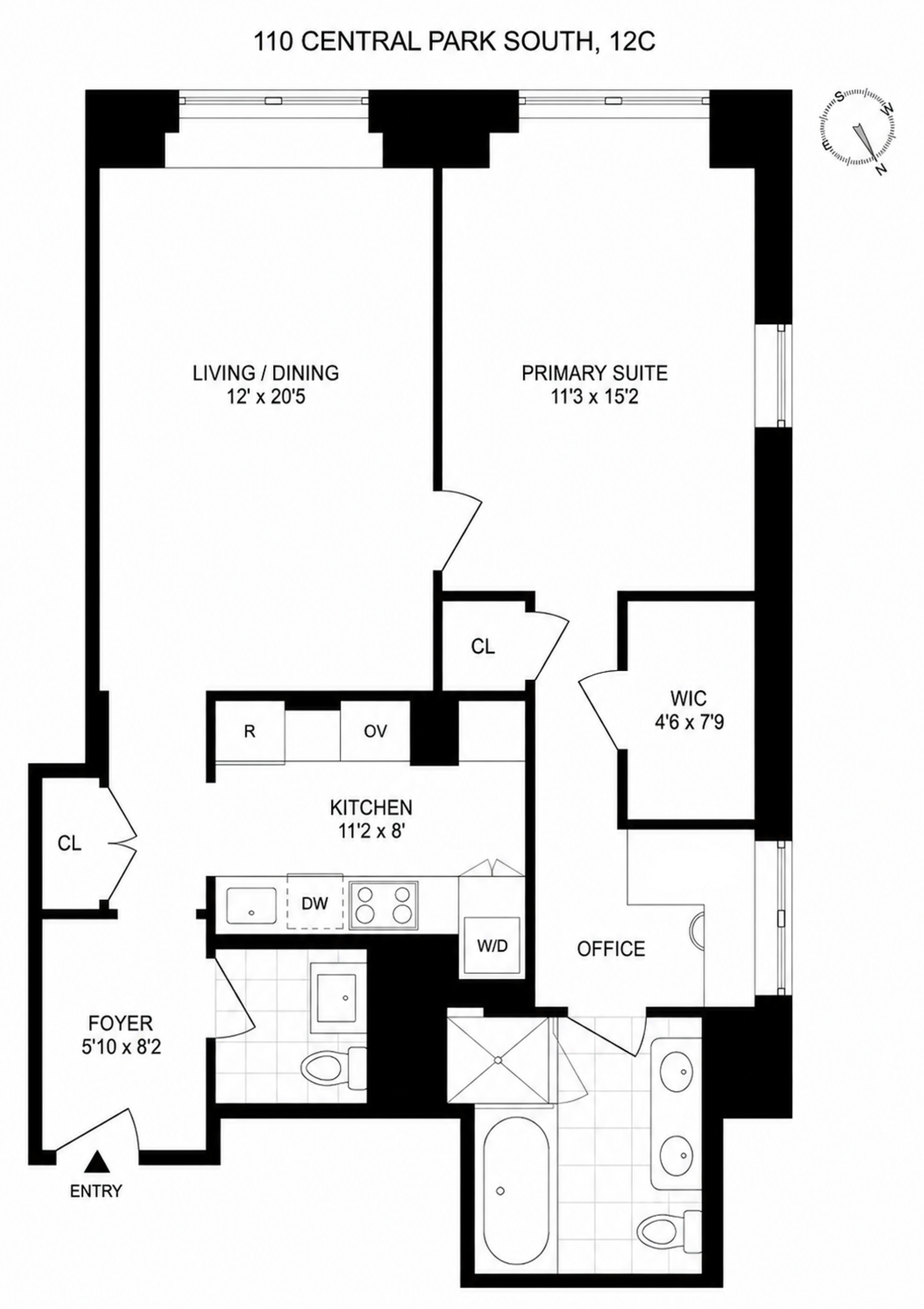  110 Central Park South 12C - 物件實景