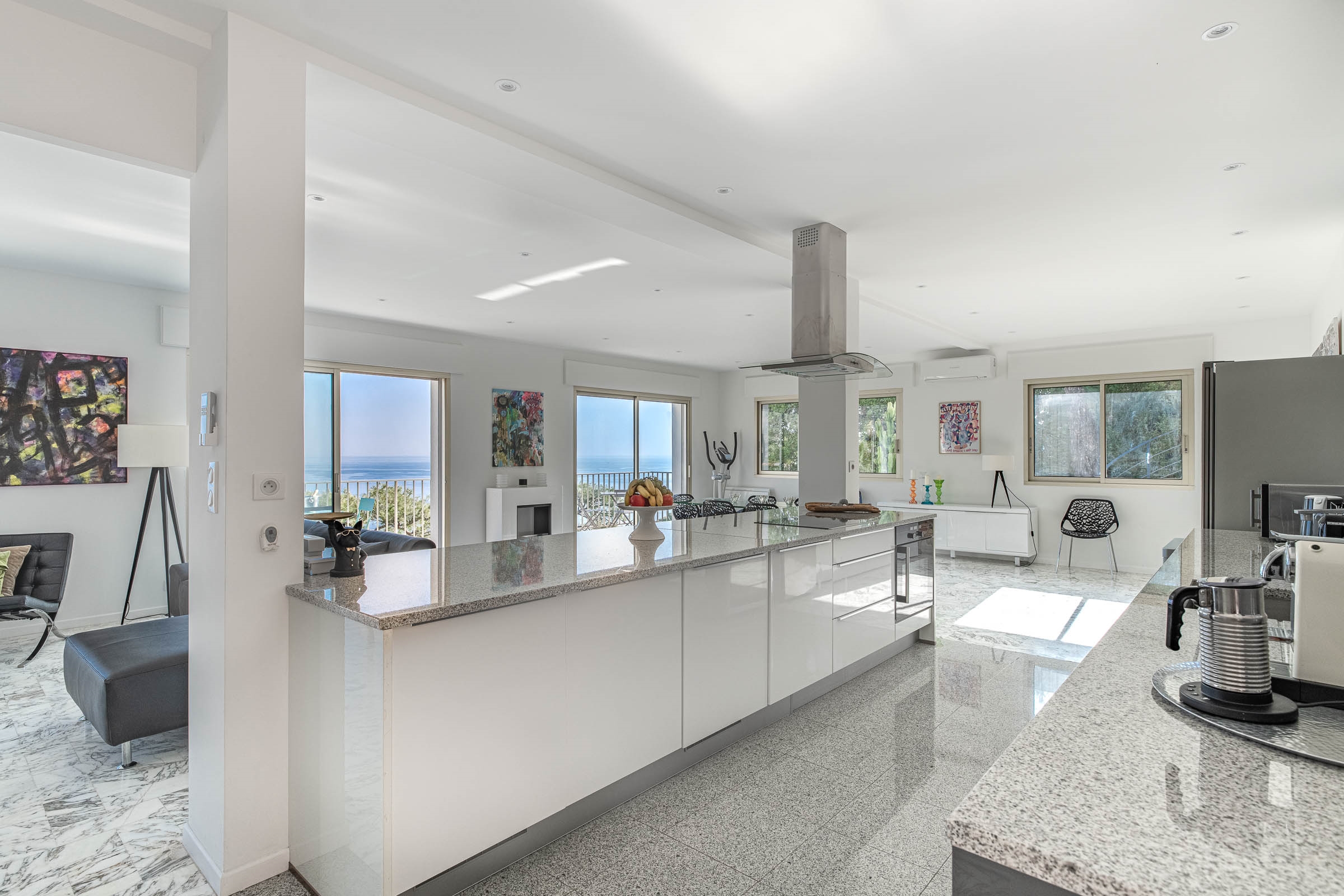 Eze-bord-de-mer - Modern villa with panoramic sea view. - 物件實景
