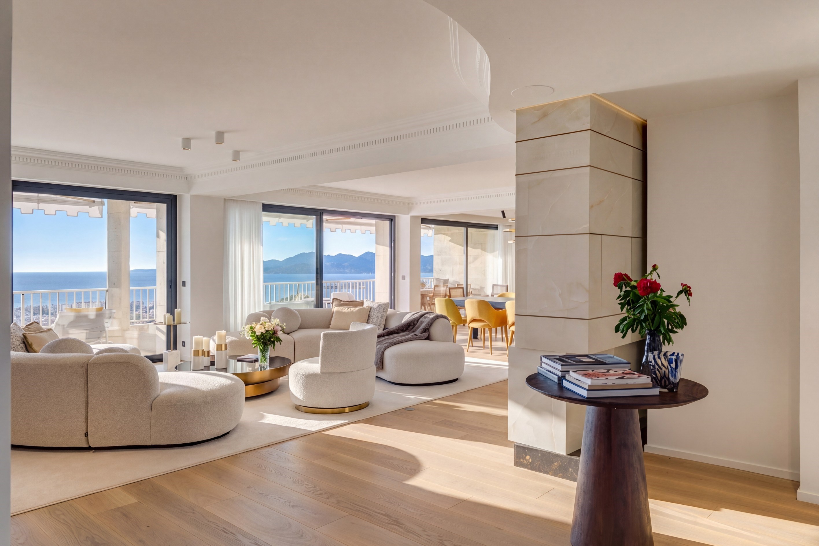  La Californie - Sea-view apartment in a secure residence with private shuttle s… - 物件實景