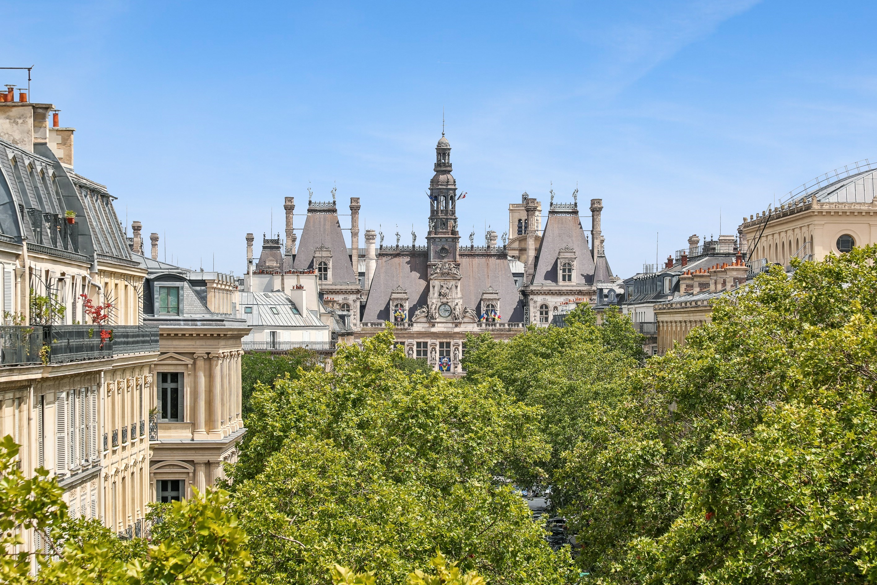  Charming 5-room duplex with stunning views of the Hôtel de Ville - 物件實景