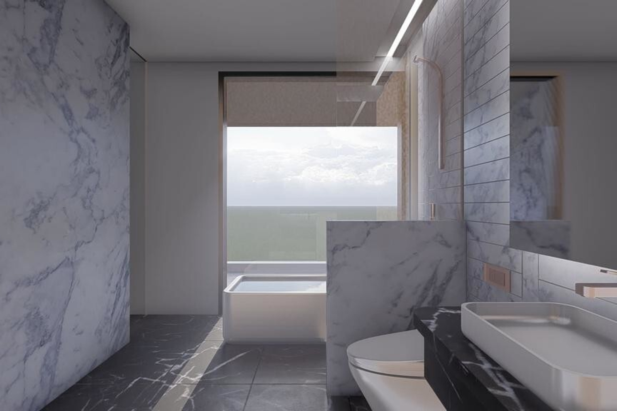  New construction project with sea views - North Coast Barcelona - 物件實景