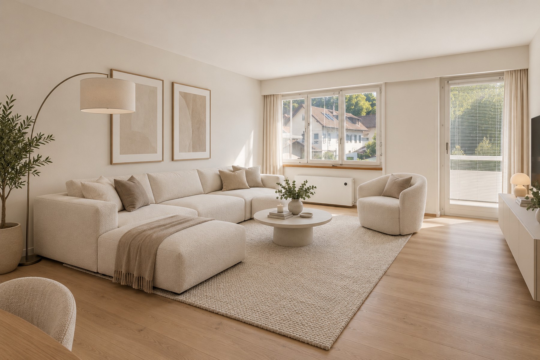 Needs renovation—2.5-room apartment with a balcony in Couvet - 物件實景
