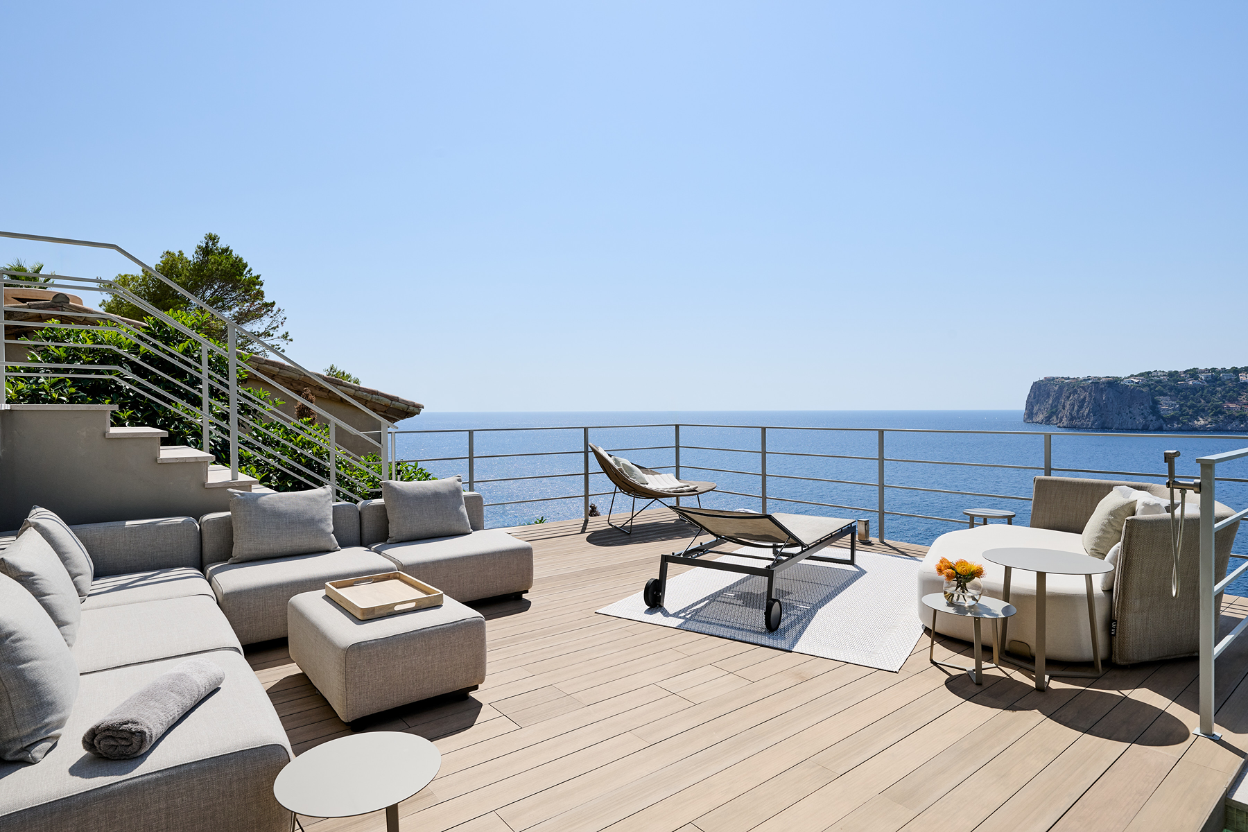 Villa on the first sea line with panoramic views in Andratx - 物件實景