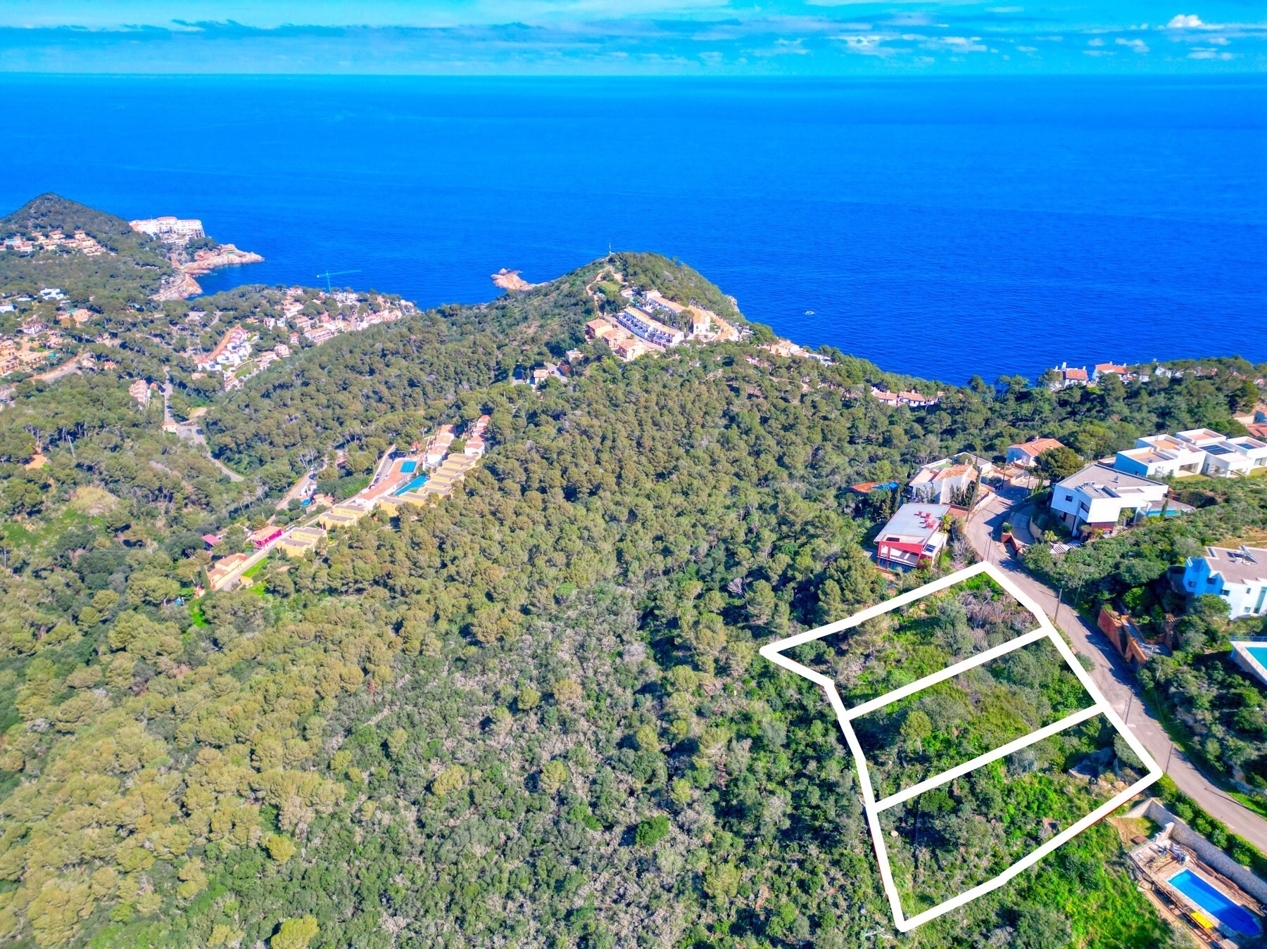  Large building plot, divisible into 2 separate plots with views - 物件實景