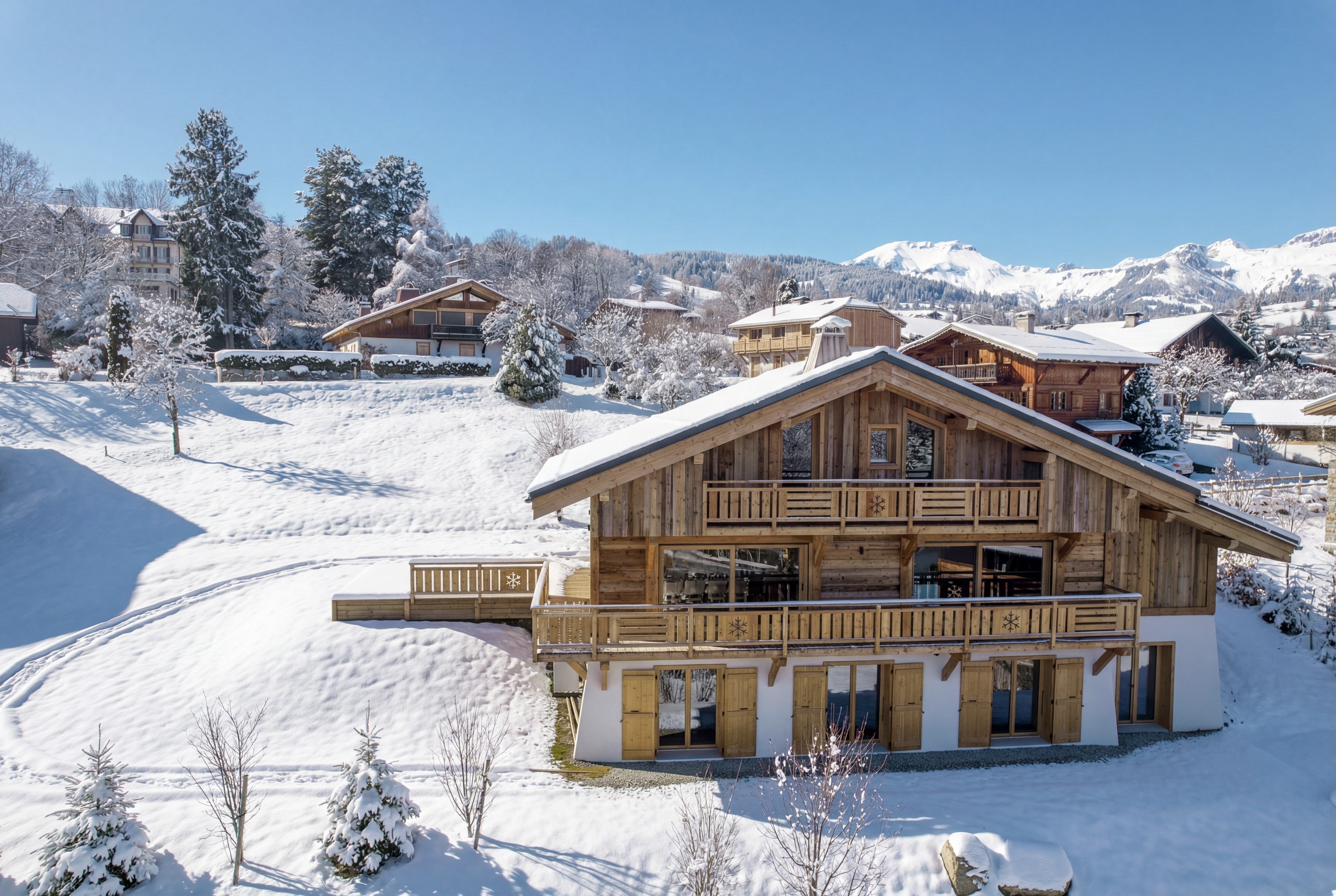  Chalet Nivra - Alpine chalet close to the center of Combloux - 物件實景