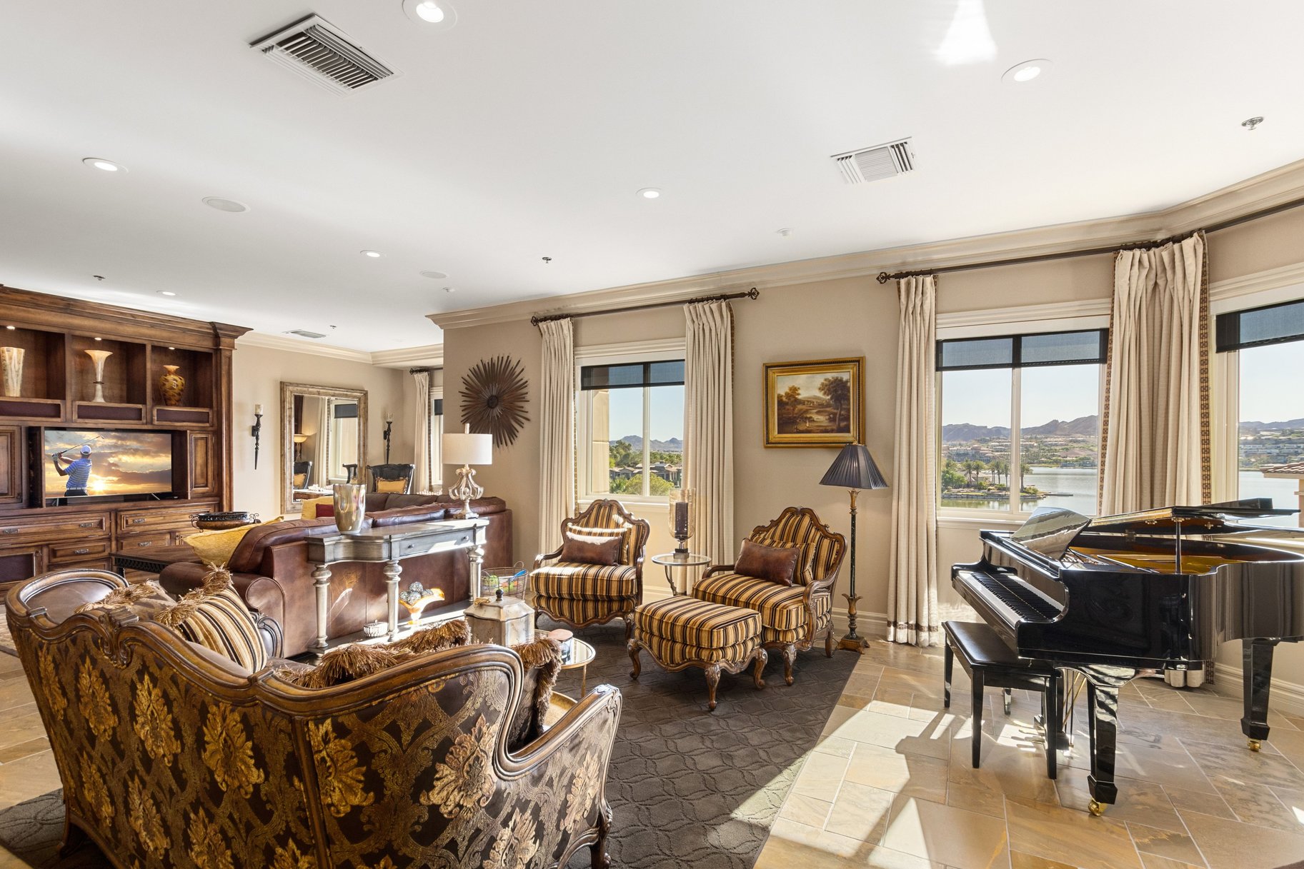 Lake Las Vegas Furnished 3 Beds, 3 Bath With Den Penthouse & Lake Views - 物件實景