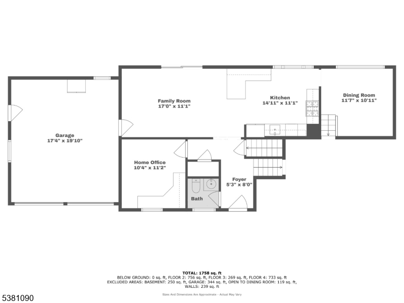 Bridgewater Twp., New Jersey, 08807, United States, 4 Bedrooms Bedrooms, ,3 BathroomsBathrooms,Residential,For Sale,1938544