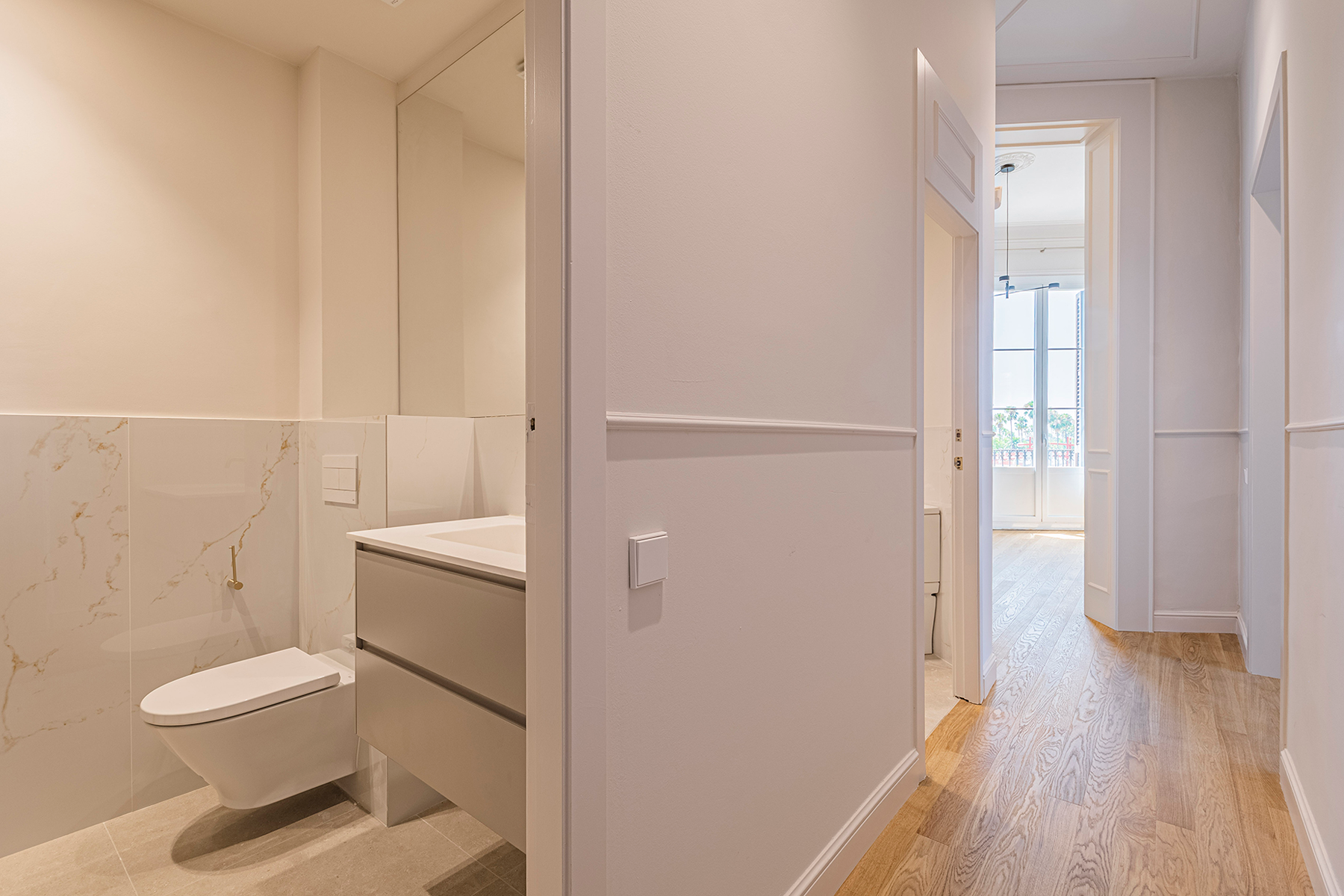  Corner flat renovated in El Born with views of Port Vell - 物件實景