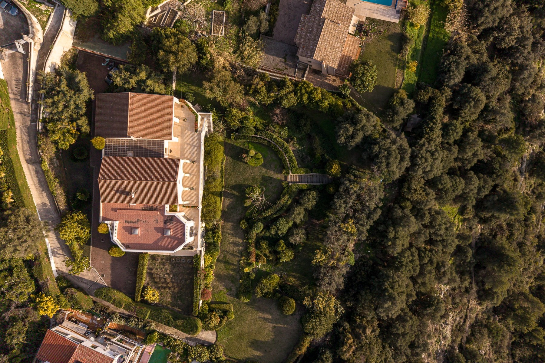  Exceptional villa with panoramic sea view in Nice Observatory district, Côte d’… - 物件實景