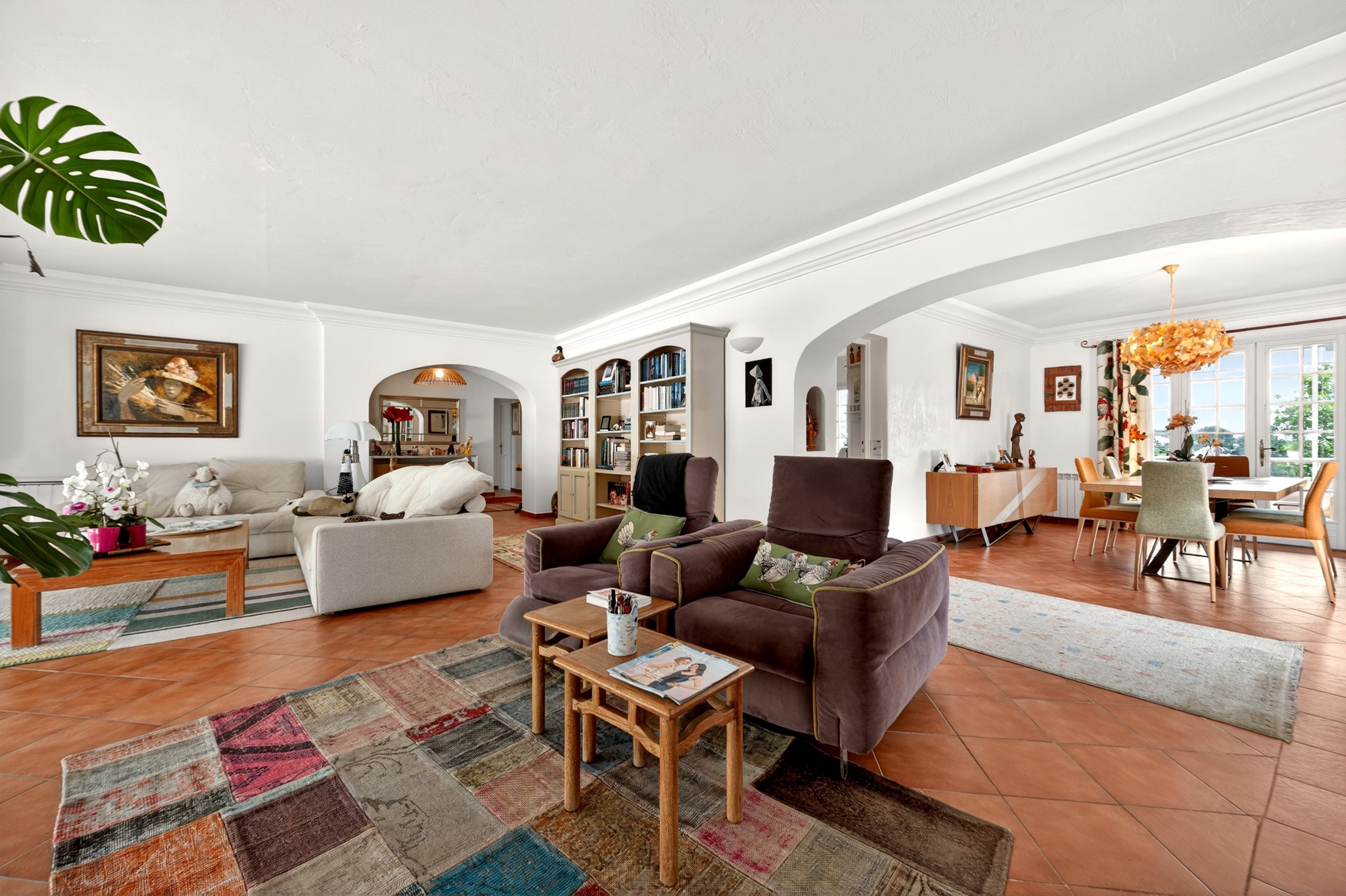  Côte d’Azur – 301 m² family villa with sea view in a secure estate close to ame… - 物件實景