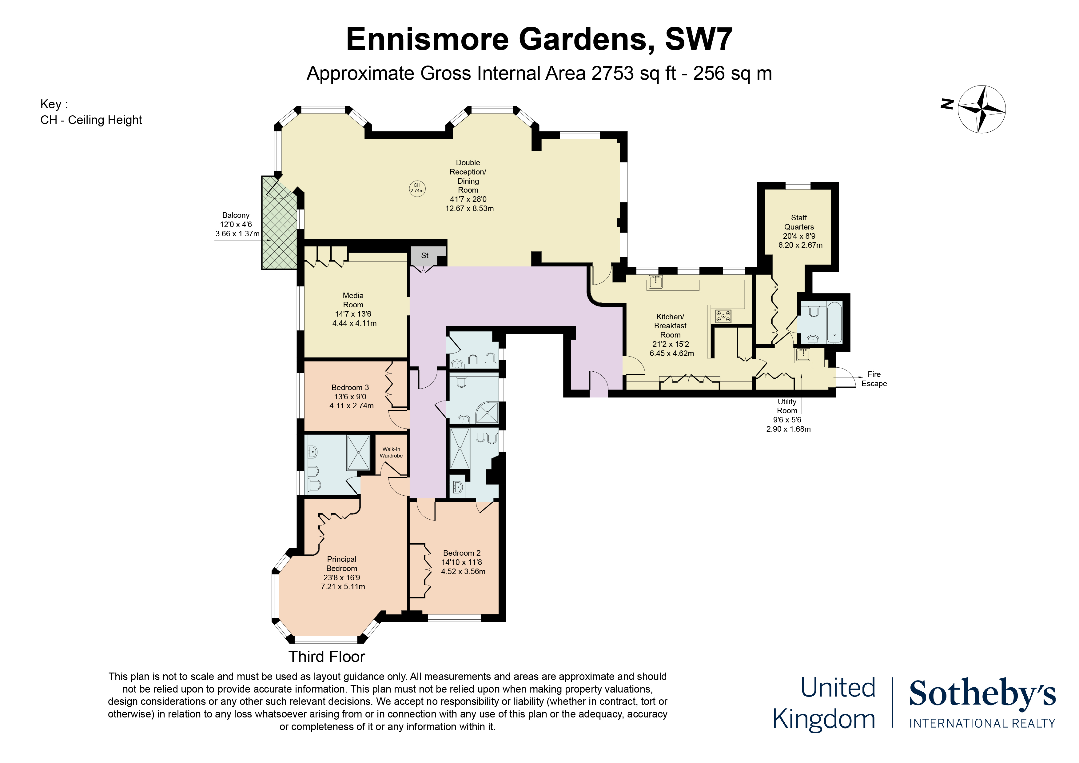  A Grand Lateral Apartment Overlooking Private Communal Gardens - 物件實景