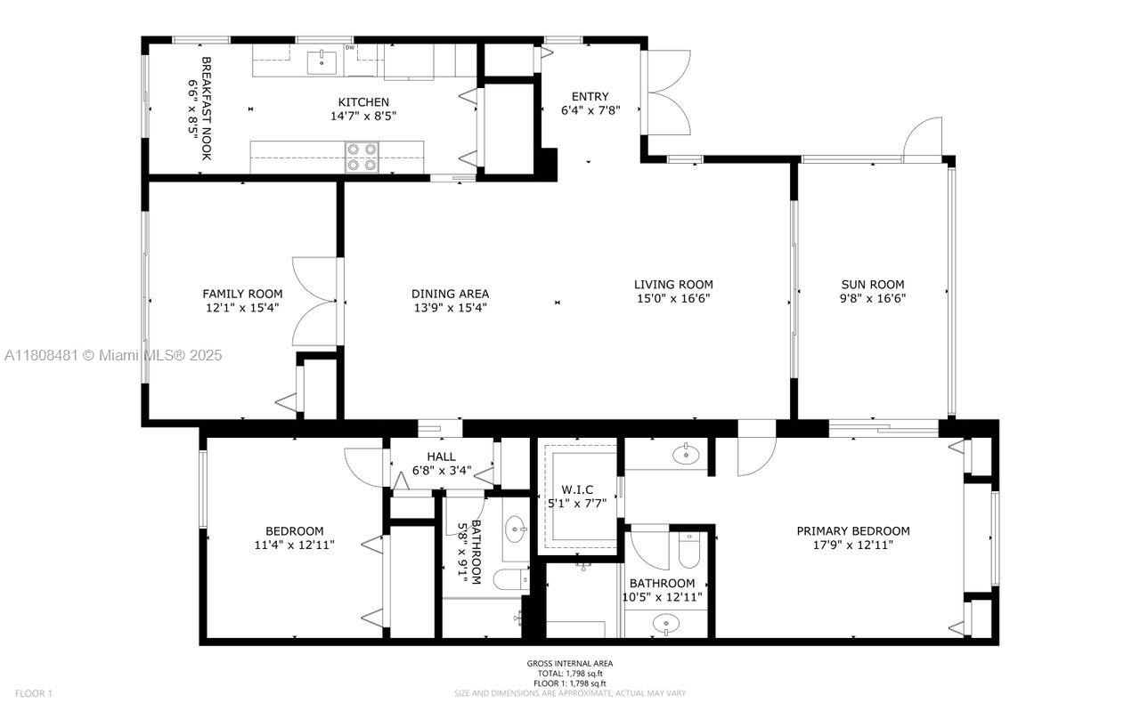Jupiter, Florida, 33477, United States, 3 Bedrooms Bedrooms, ,2 BathroomsBathrooms,Residential,For Sale,1827227
