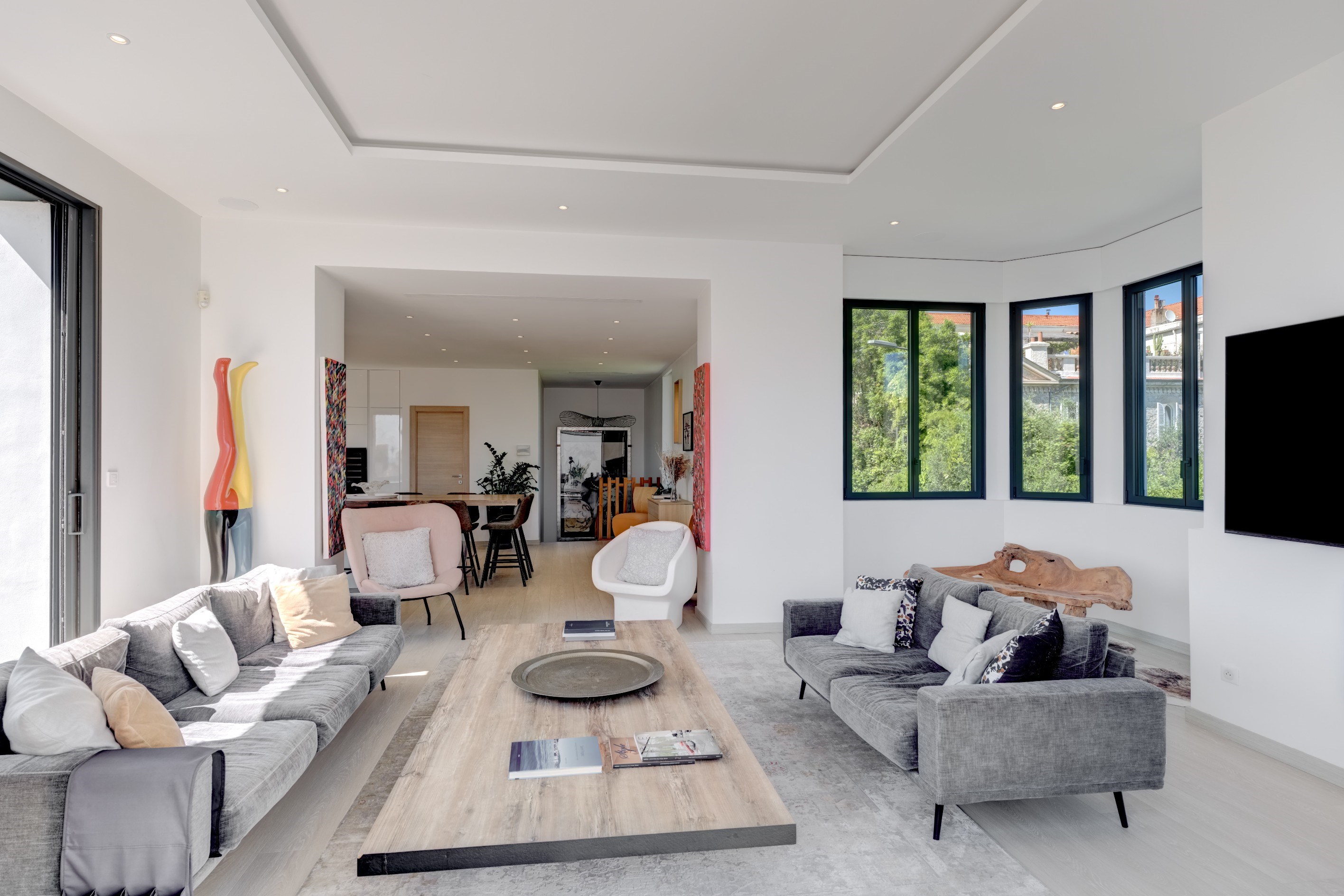  Cannes Petit Juas renovated townhouse with heated pool and garage - 物件實景