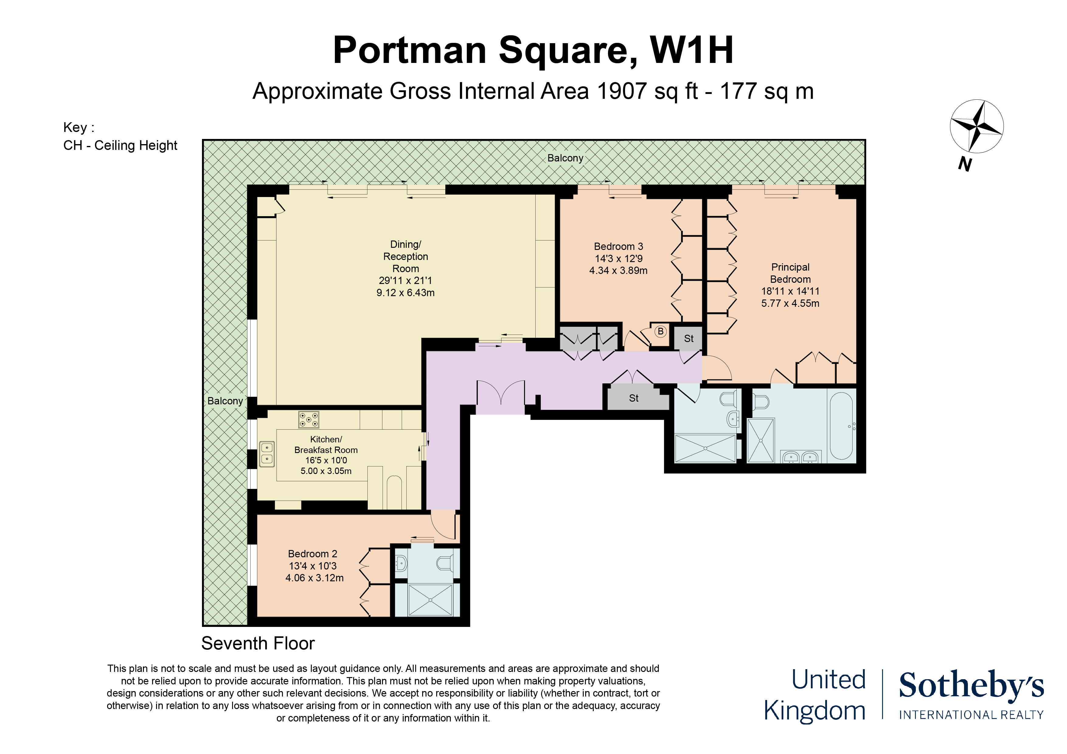  Panoramic Penthouse with Wraparound Terrace on Portman Square - 物件實景