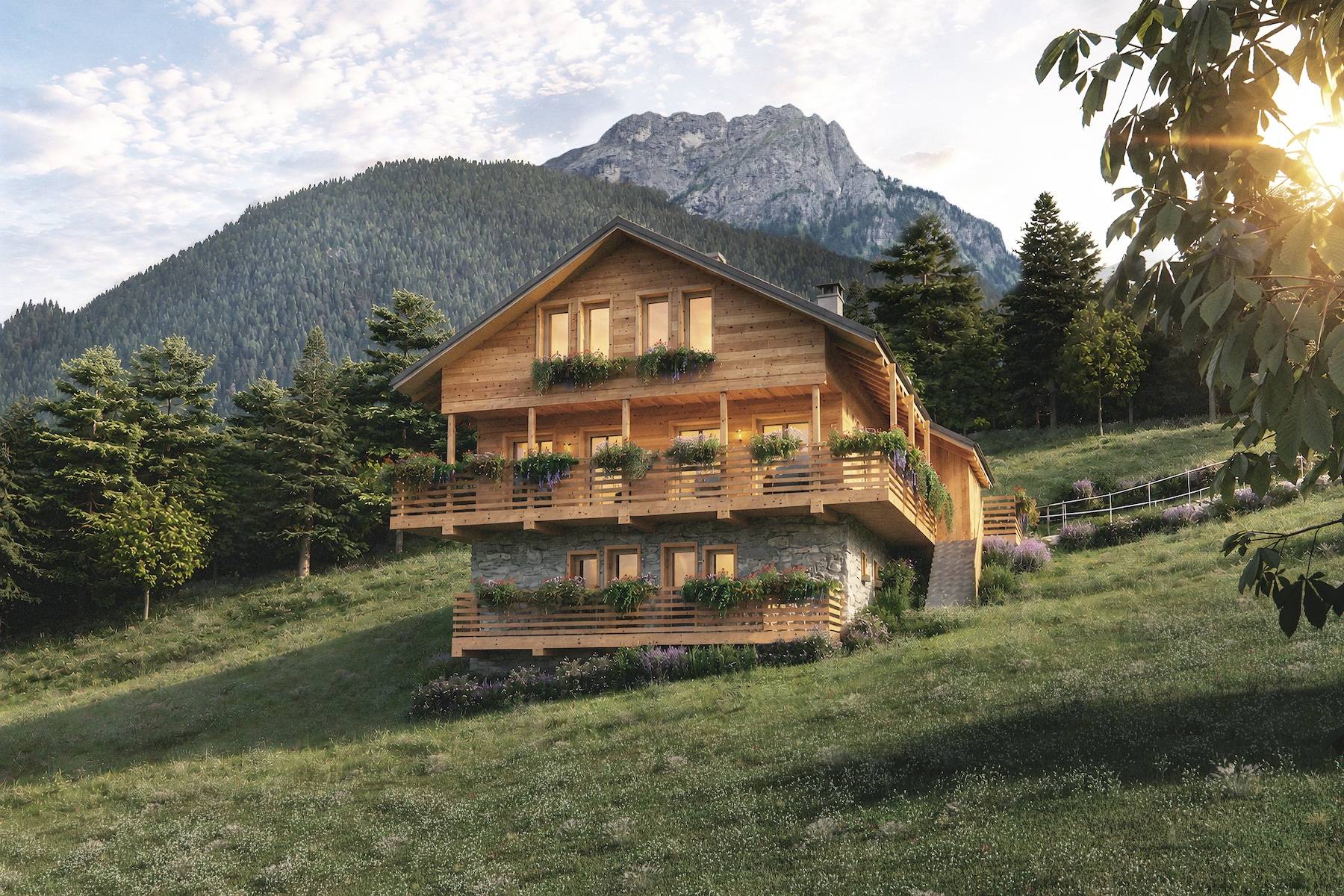  Contemporary chalet in the Dolomites of Selva di Cadore - 物件實景