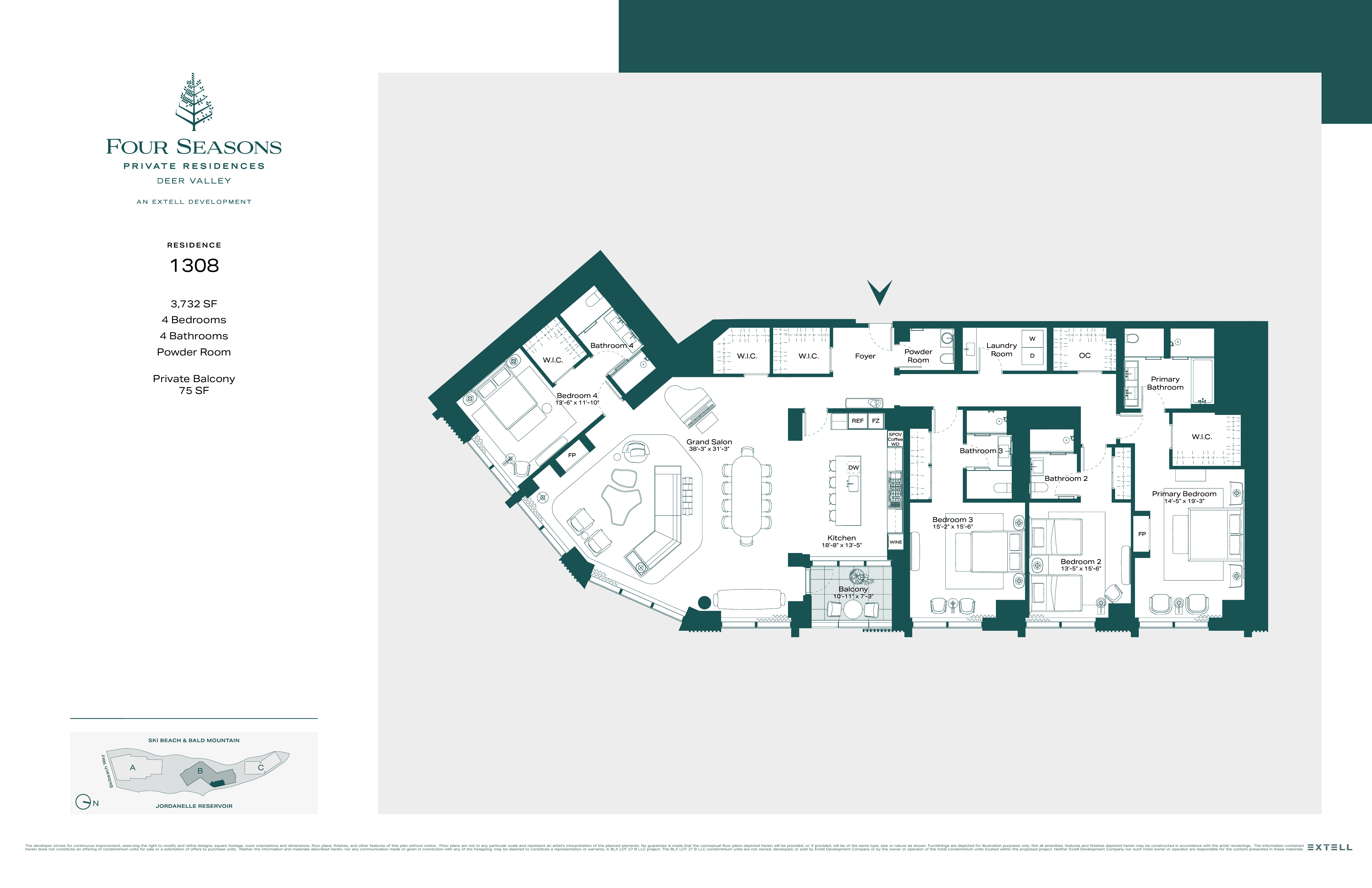  Four Seasons Deer Valley Four Bedroom Residence - 物件實景