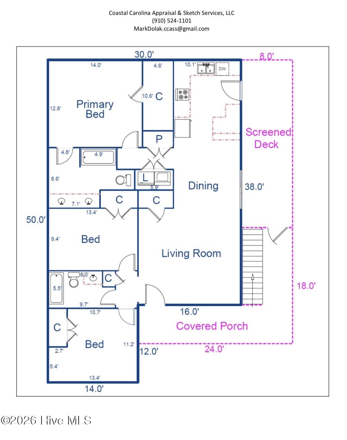 Oak Island, North Carolina, 28465, United States, 3 Bedrooms Bedrooms, ,2 BathroomsBathrooms,Residential,For Sale,2010005