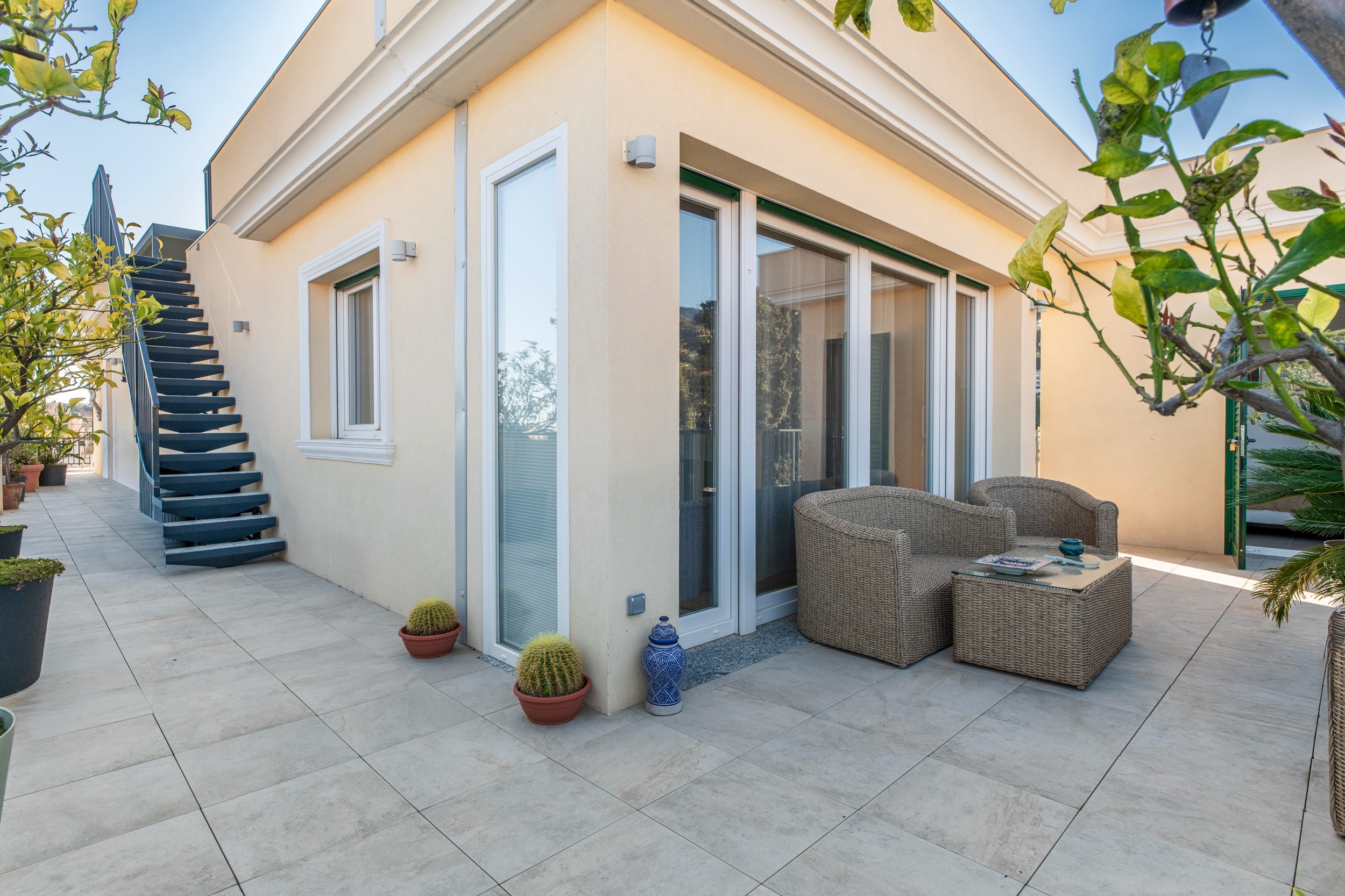  Menton luxury penthouse with rooftop terrace, pool and panoramic views - 物件實景