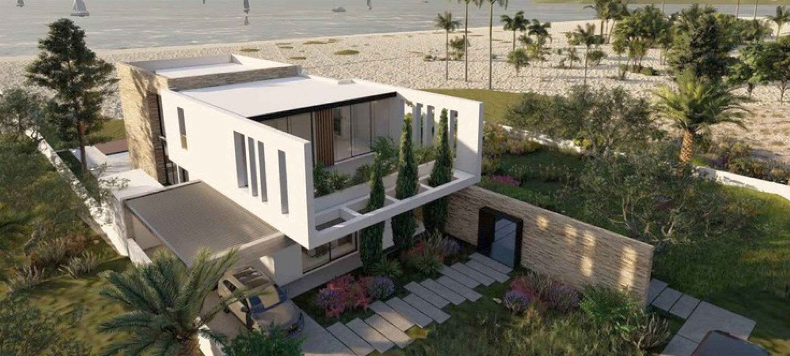  Seafront Plot with a Detached House for redevelopment in Sea Caves, Paphos - 物件實景
