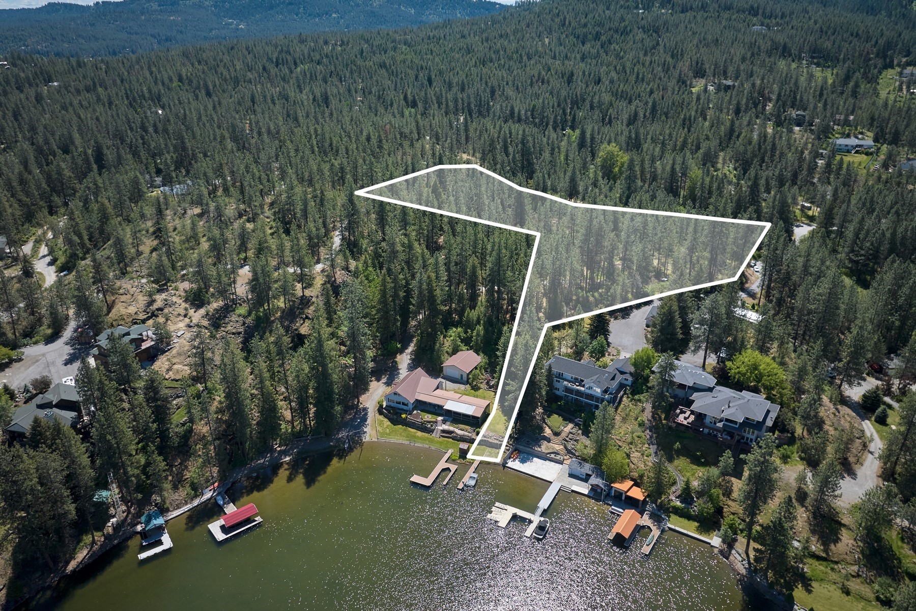  Rare 10 acre/3 Parcel Waterfront Property - 物件實景