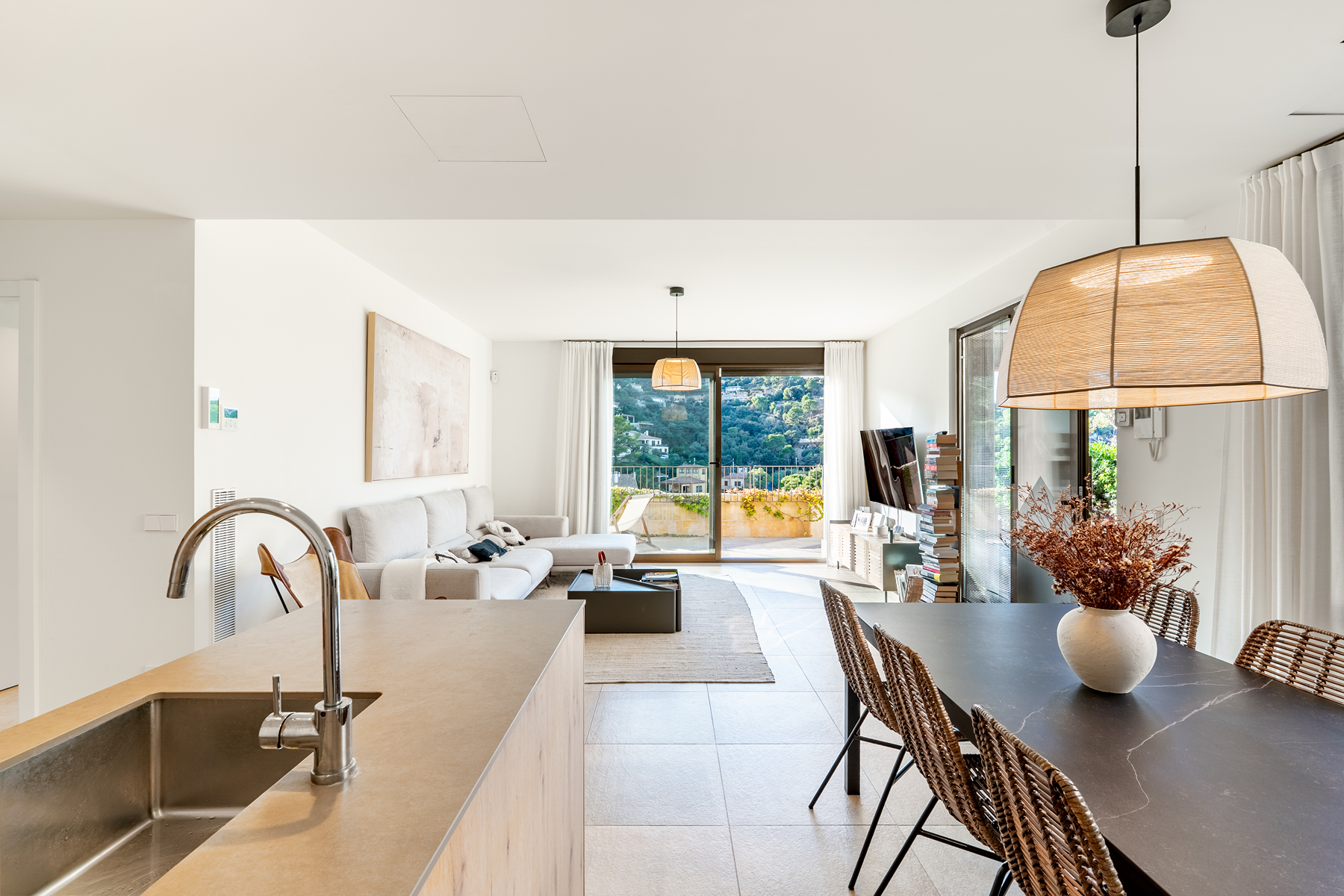  Exclusive Penthouse at Street Level with Sea Views in Sa Riera, Costa Brava - 物件實景
