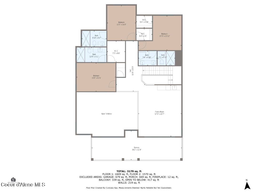 Coeur D'alene, Idaho, 83814, United States, 4 Bedrooms Bedrooms, ,4 BathroomsBathrooms,Residential,For Sale,1927385