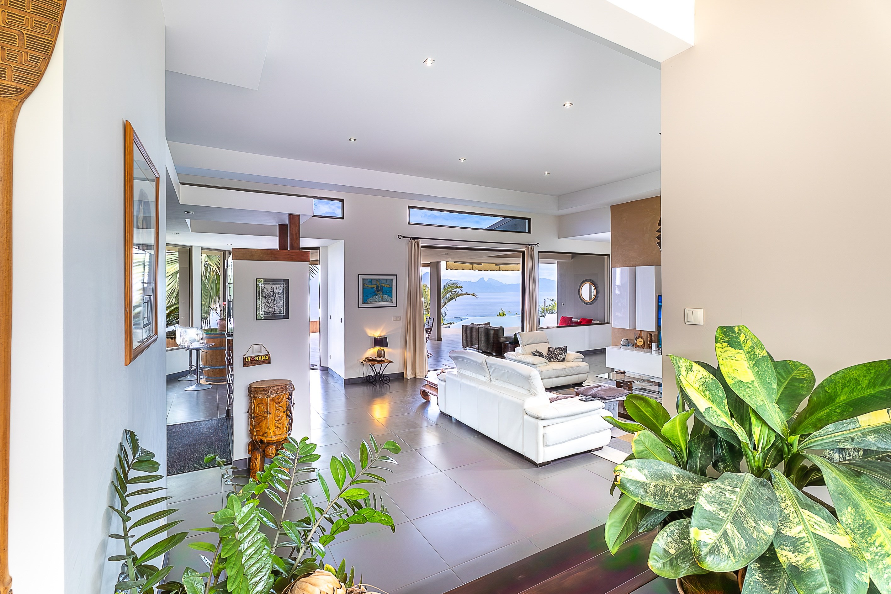  Tahiti - Punaauia - Exceptional contemporary villa with 180° views of Moorea an… - 物件實景