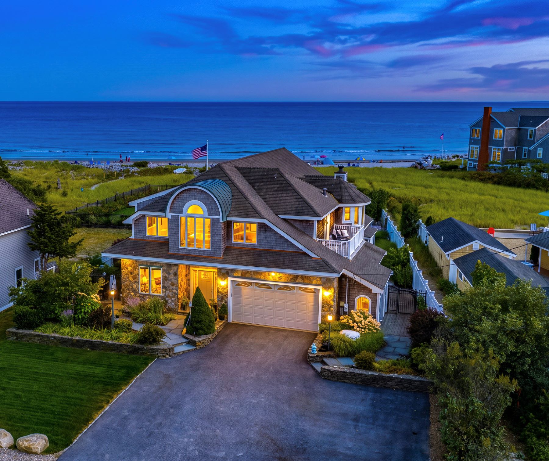  Expansive Oceanfront Living on the New Hampshire Coast - 物件實景