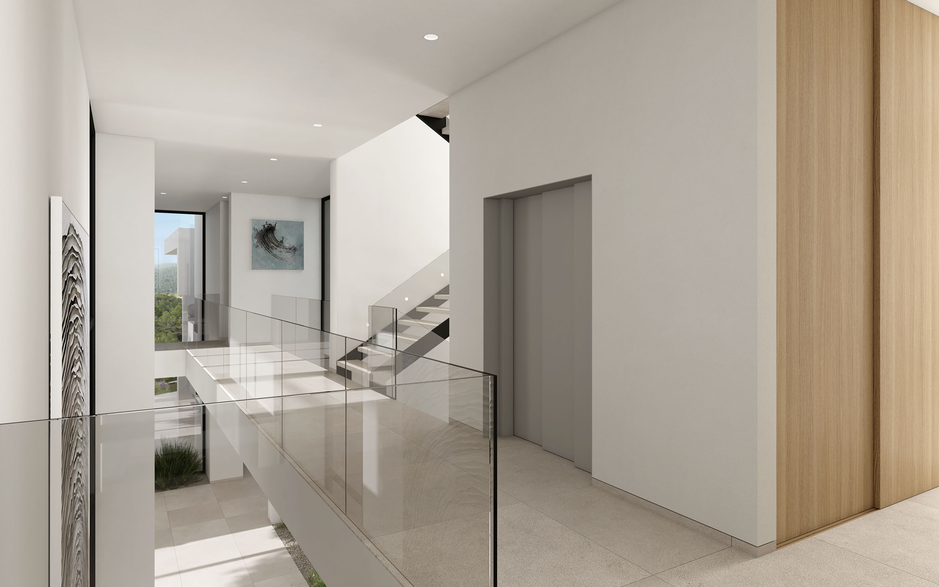  Contemporary villa with construction project and pool in Son Vida - 物件實景
