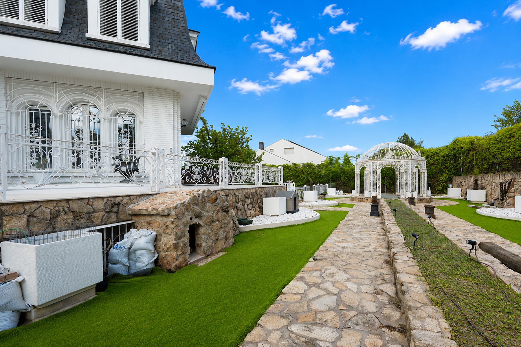  Colonial villa in Somosaguas, Pozuelo de Alarcón - 物件實景